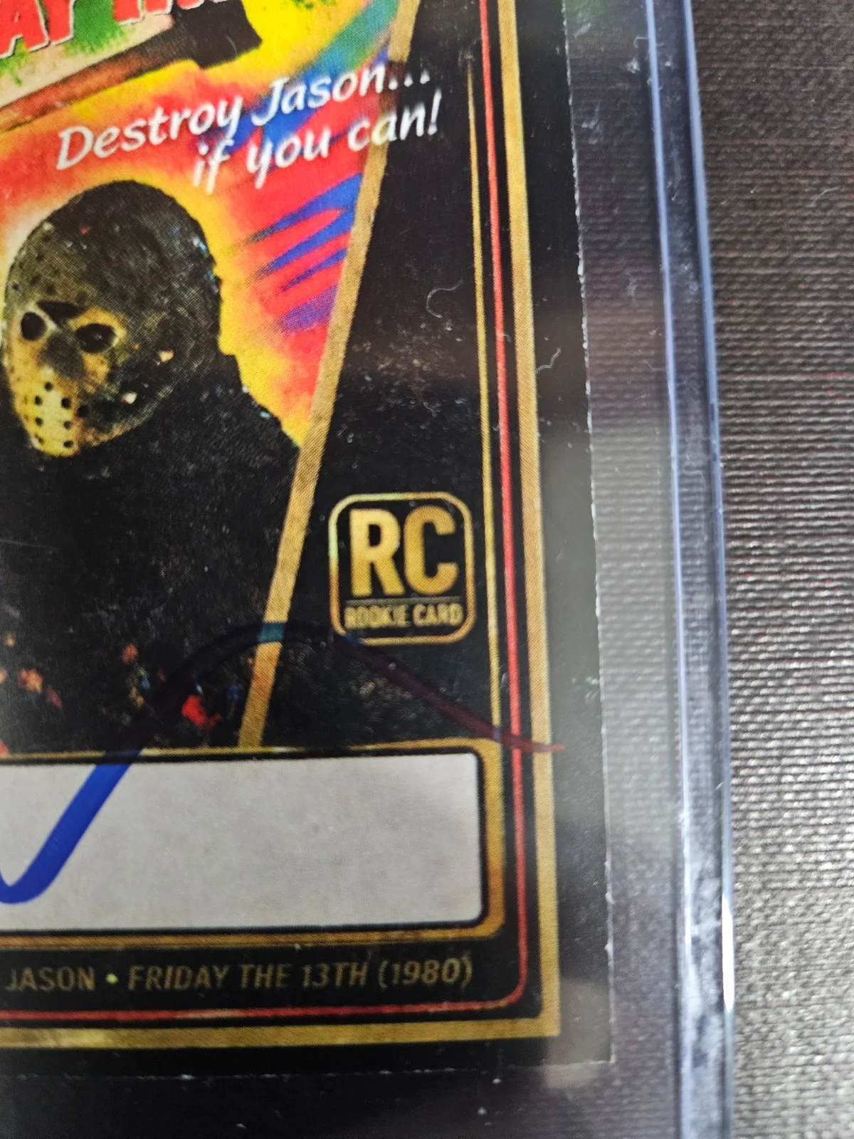 Ari Lehman — ARI LEHMAN “Jason 1” signed Custom Nintendo Game Trading Card!! w/ COA, изображение 3