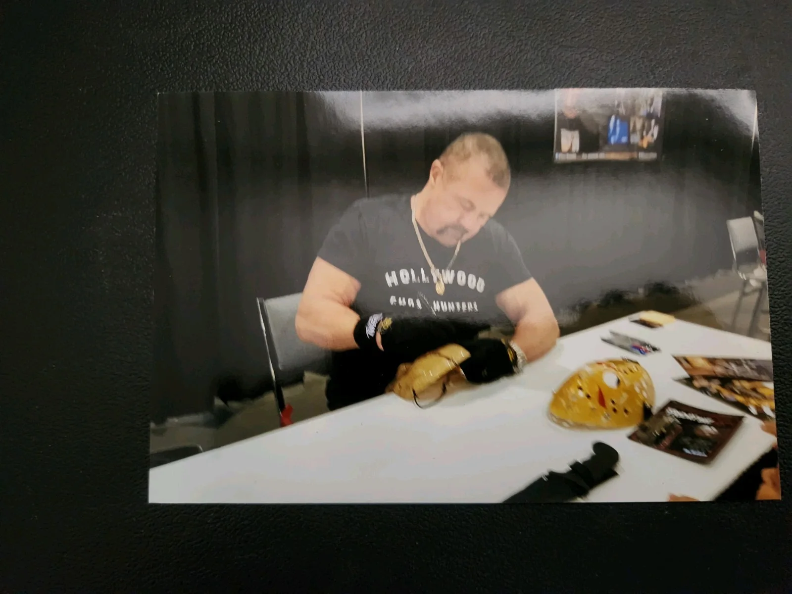 Kane Hodder — Kane Hodder Signed Friday The 13th Jason Voorhees Full Mask Autograph, изображение 4