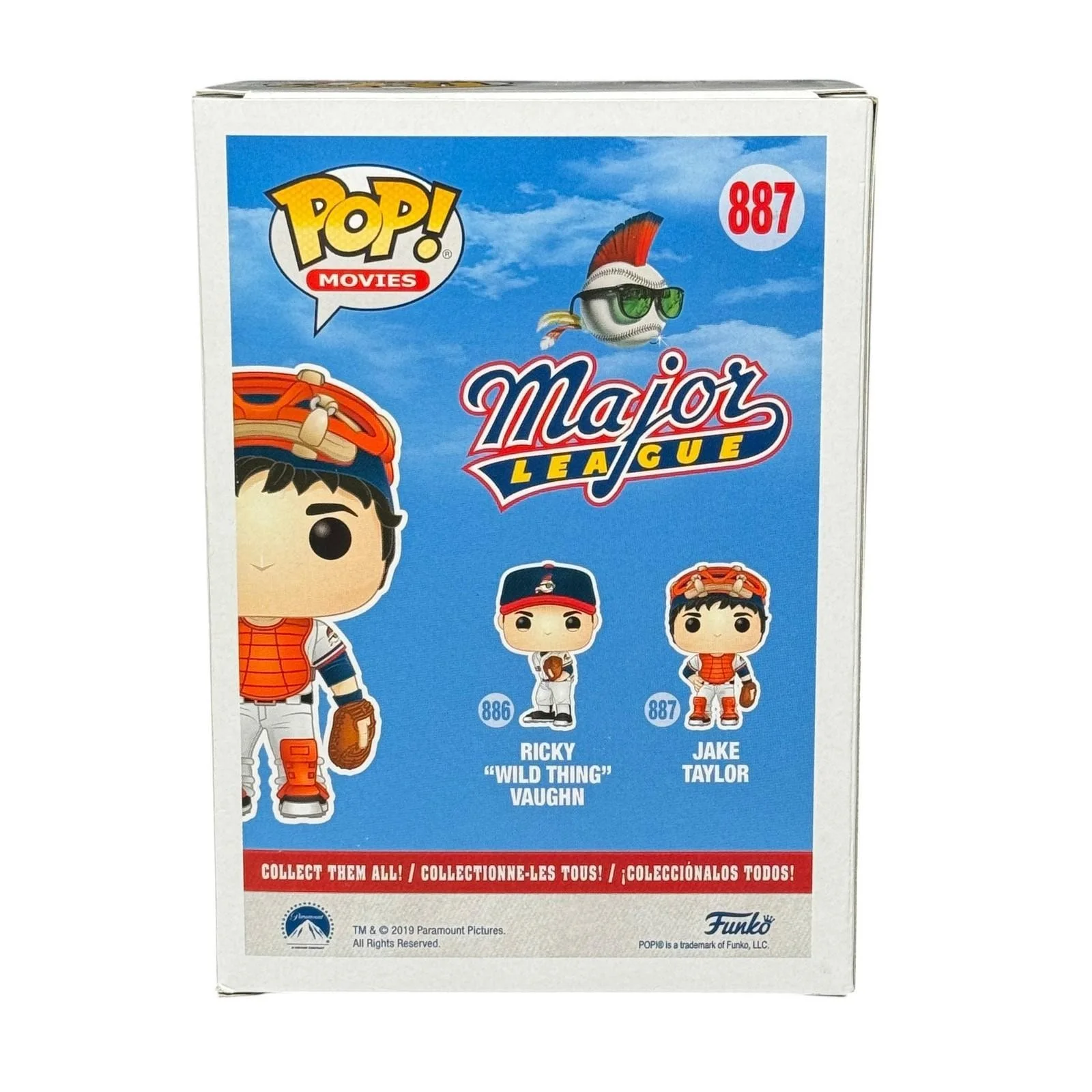 Tom Berenger — Tom Berenger Signed Jake Taylor Funko Pop Major League Autograph Beckett, изображение 3