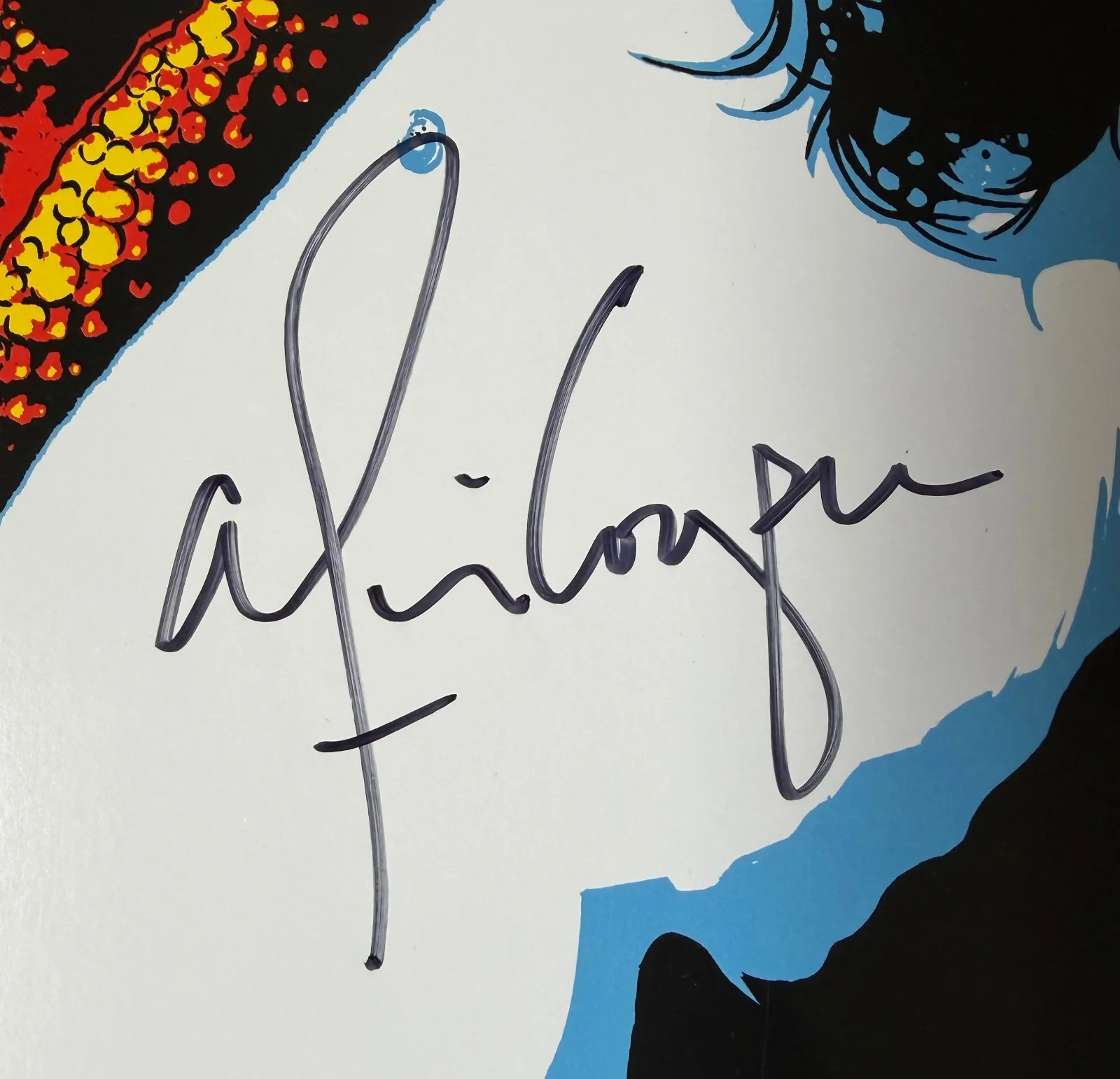 2024 Alice Cooper Signed Autographed Tour Poster + Set List JSA Authenticated, image 2