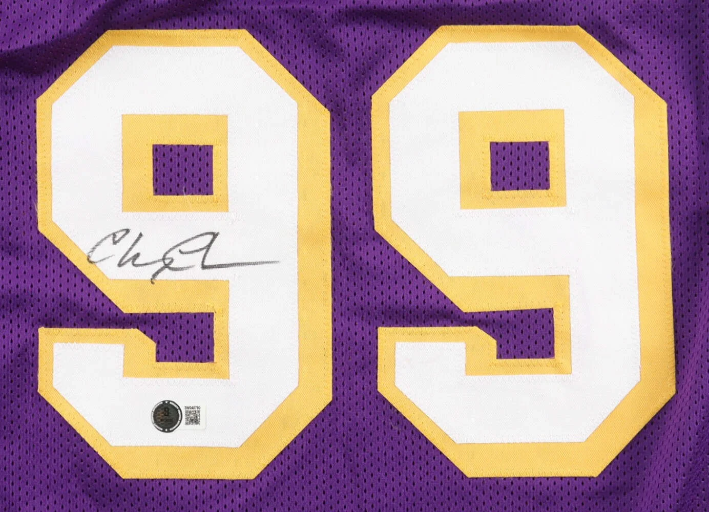 Chevy Chase — Chevy Chase Signed Jersey (Beckett) "Fletch" | Los Angeles Lakers, изображение 2