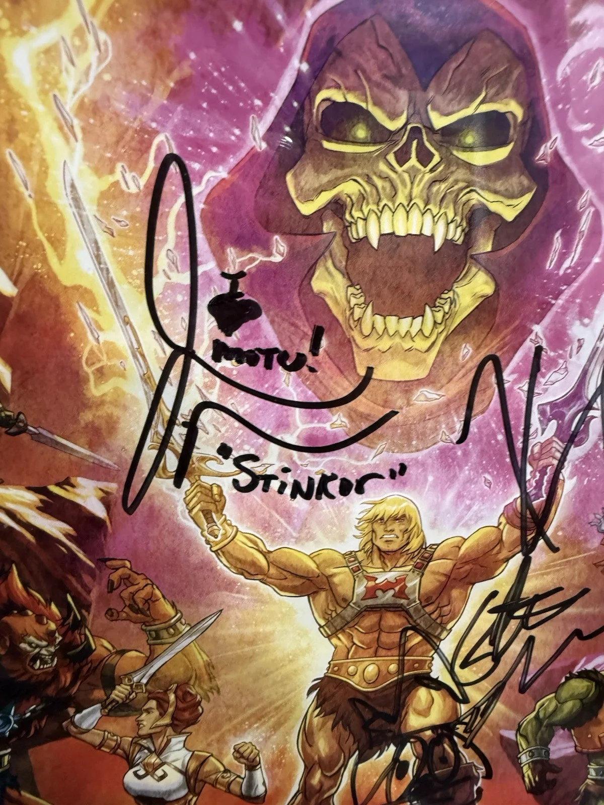 Masters Of The Universe, Revelation Netflix Poster 13 1/2” X 20” Autographed, изображение 3