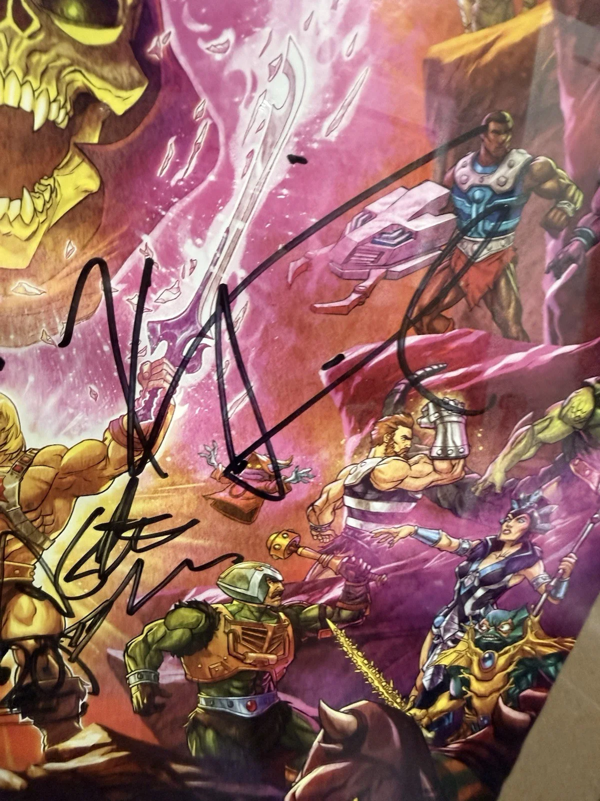 Masters Of The Universe, Revelation Netflix Poster 13 1/2” X 20” Autographed, изображение 4