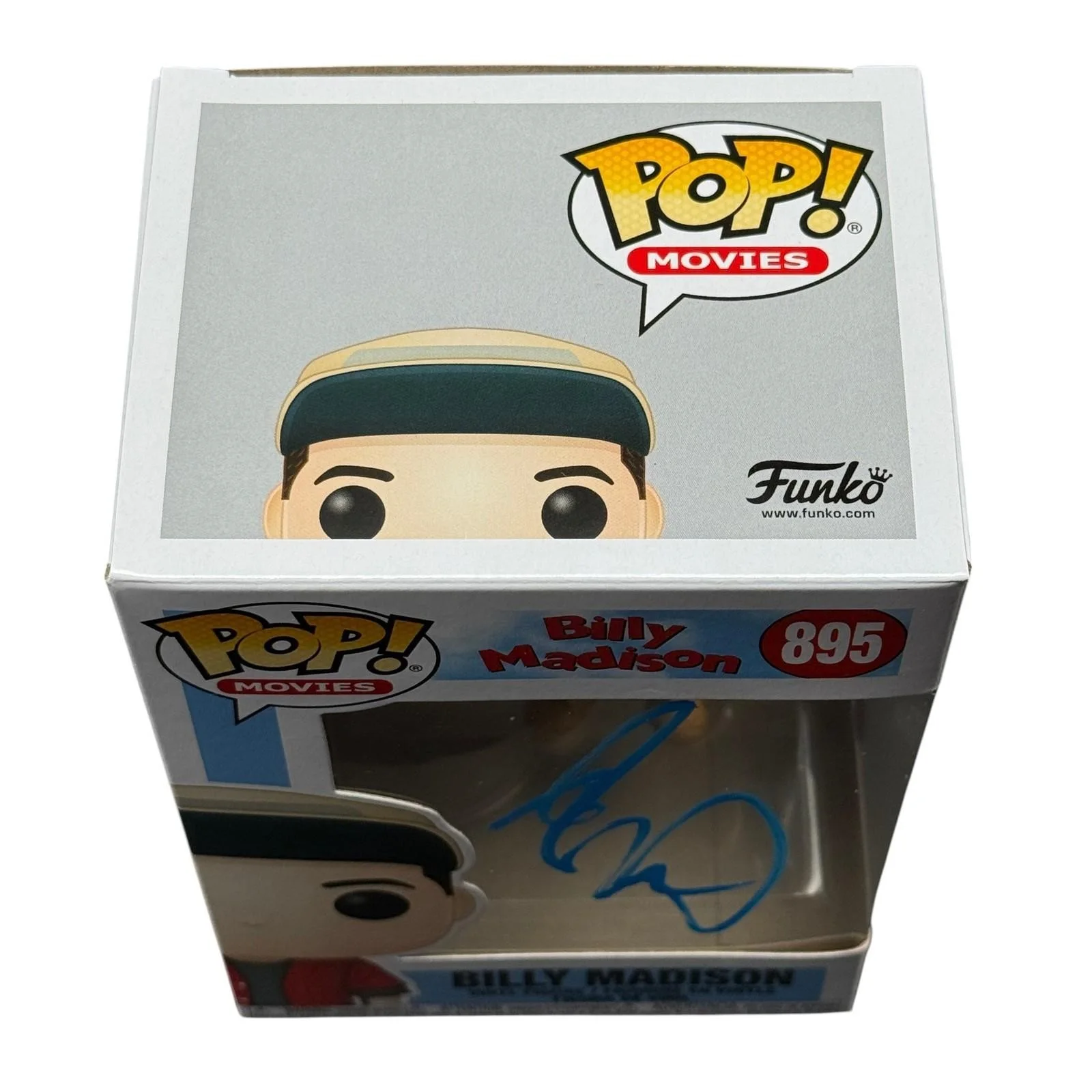 Adam Sandler — Adam Sandler Signed Billy Madison Funko Pop 895 Beckett Authentic Autograph, изображение 5