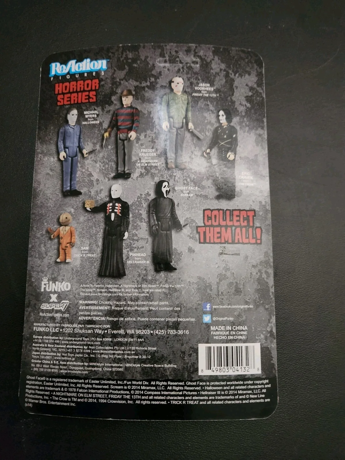 Friday the 13th Jason Voorhees Action Figure Autograph By Kane Hodder, image 3