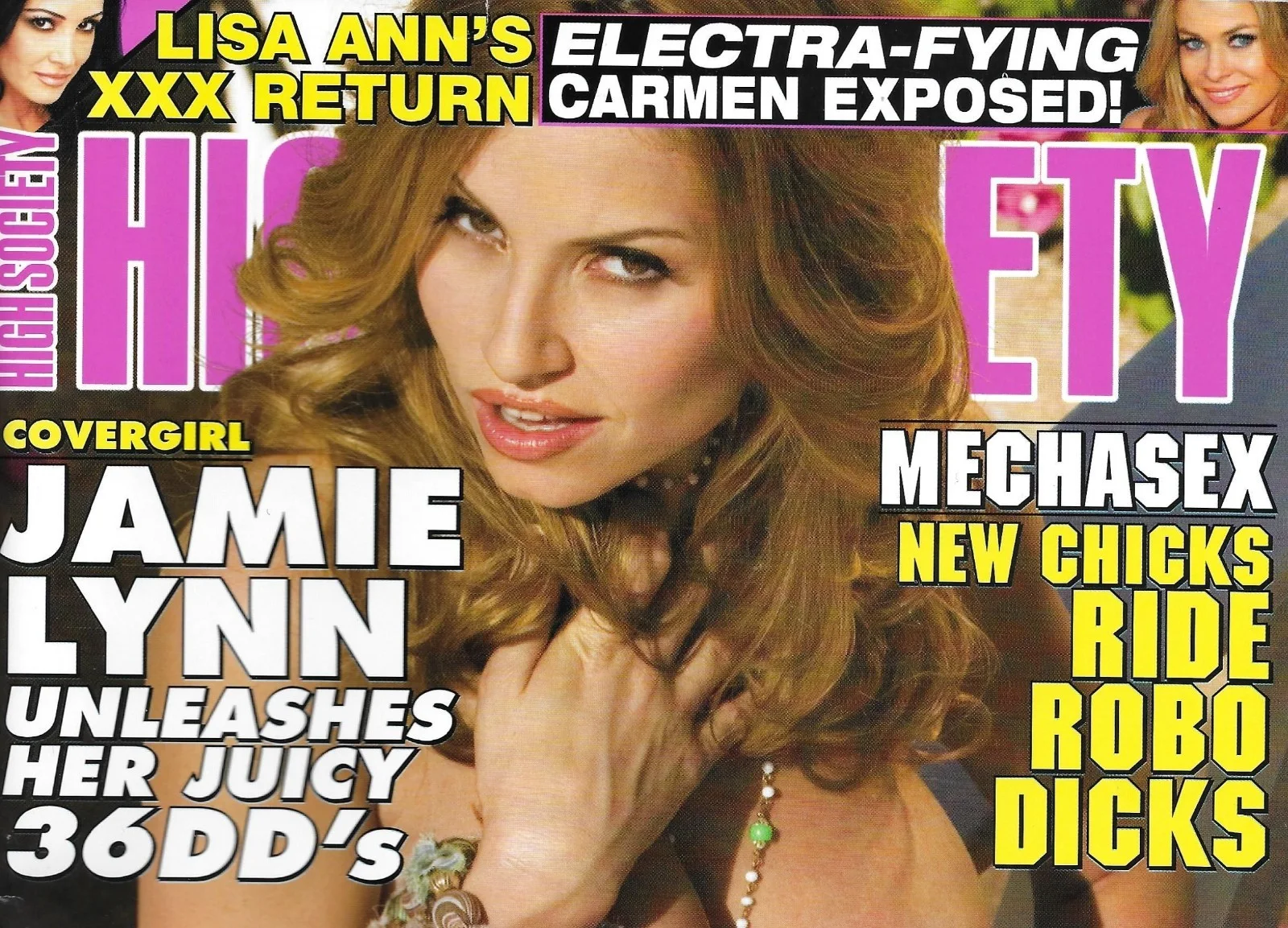 Lisa Ann — Lisa Ann Signed June 2006 HS Magazine BAS COA MILF Adult Film Star Legend Auto'd, изображение 5