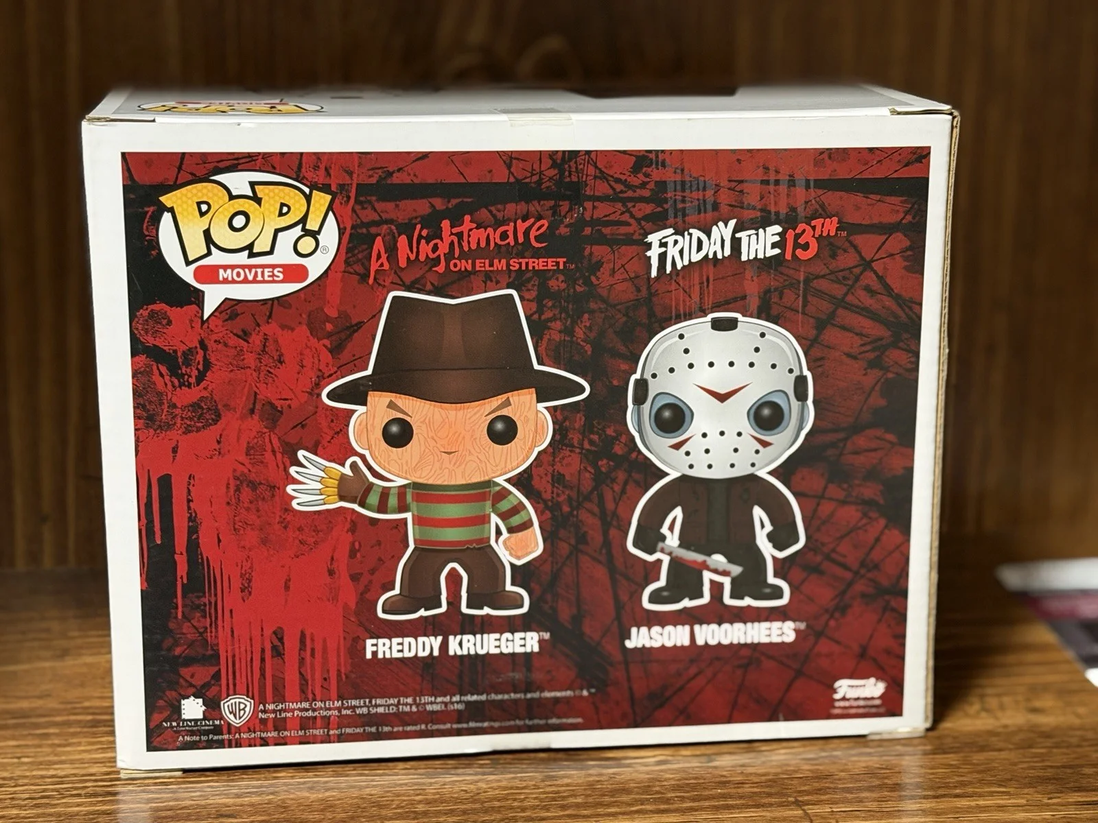 Robert Englund Ken Kirzinger — Robert Englund Ken Kirzinger Freddy Vs Jason Movie signed 2 Pack Funko Pop JSA, изображение 3