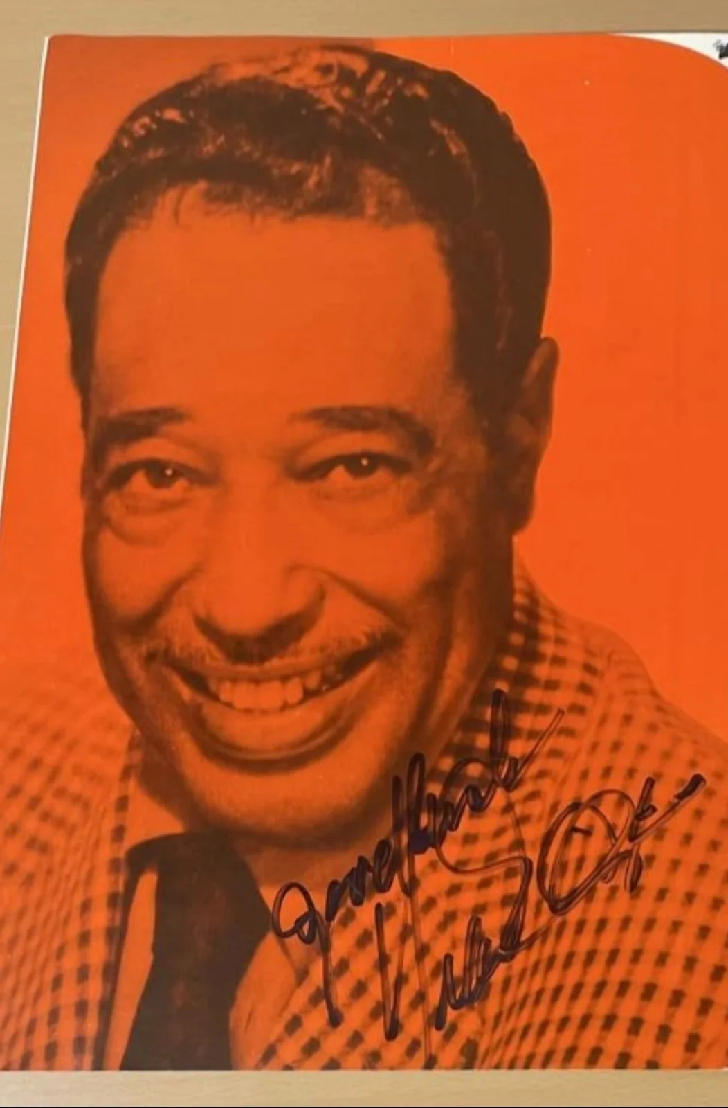 Billy Strayhorn Duke Ellington signed program 1964 Japan original jazz rare, image 2