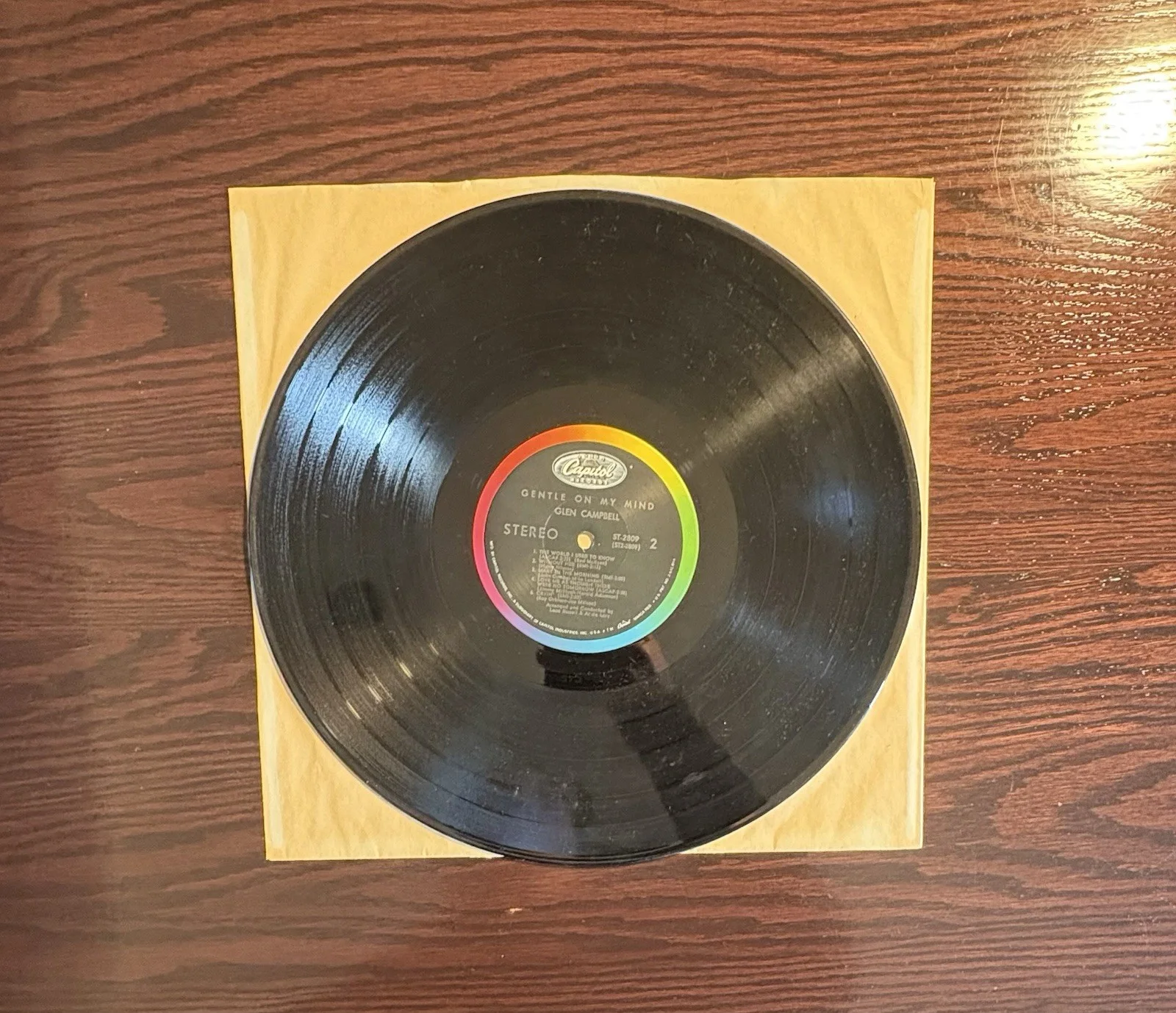 Glen Campbell, Signed Album Cover, JSA Authentication, image 3