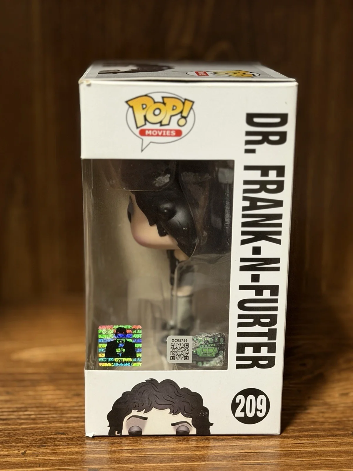 Tim Curry — Tim Curry Signed Rocky Horror Dr. Frank-N-Furter Funko Pop #209, изображение 2