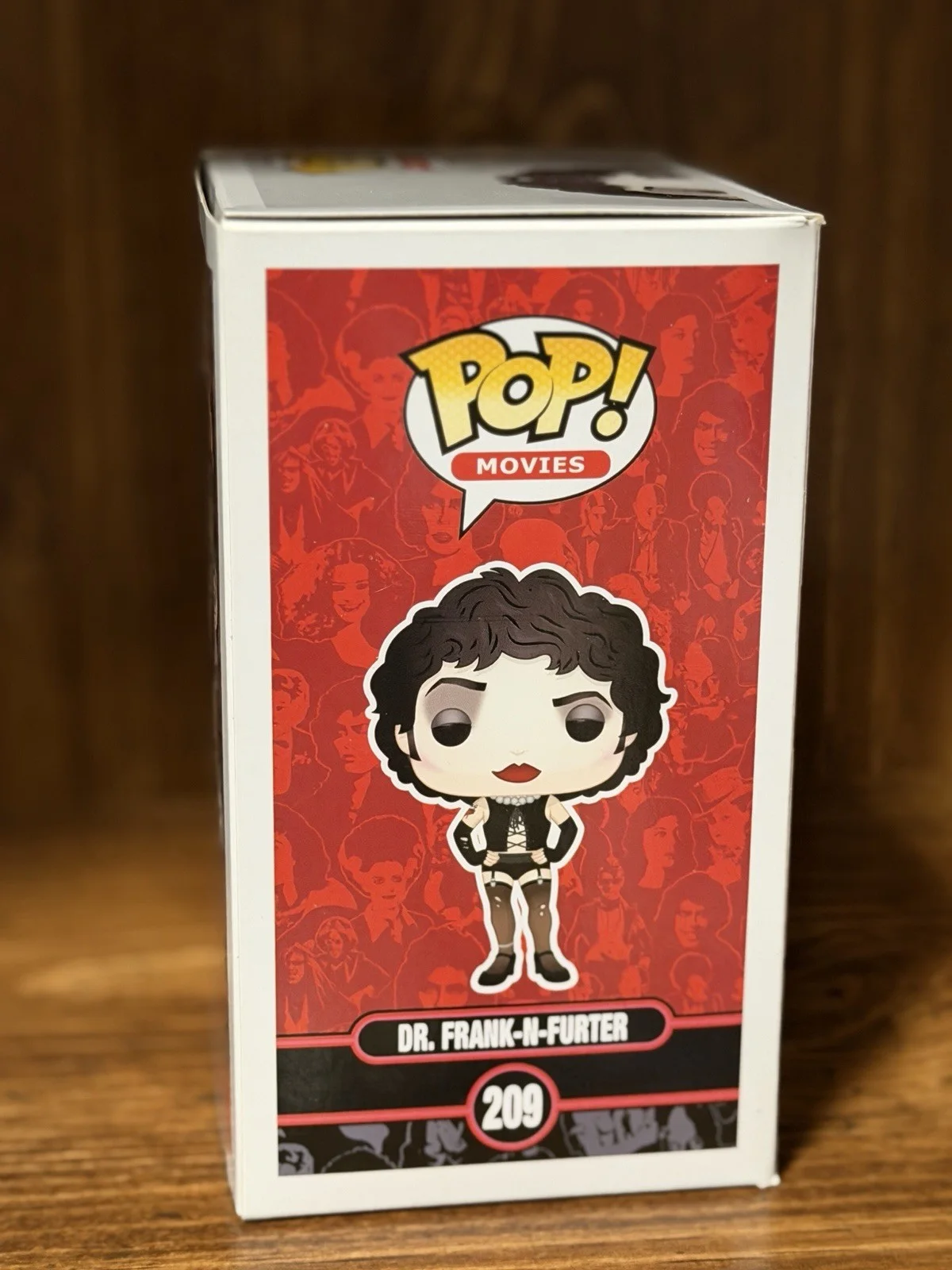 Tim Curry — Tim Curry Signed Rocky Horror Dr. Frank-N-Furter Funko Pop #209, изображение 4