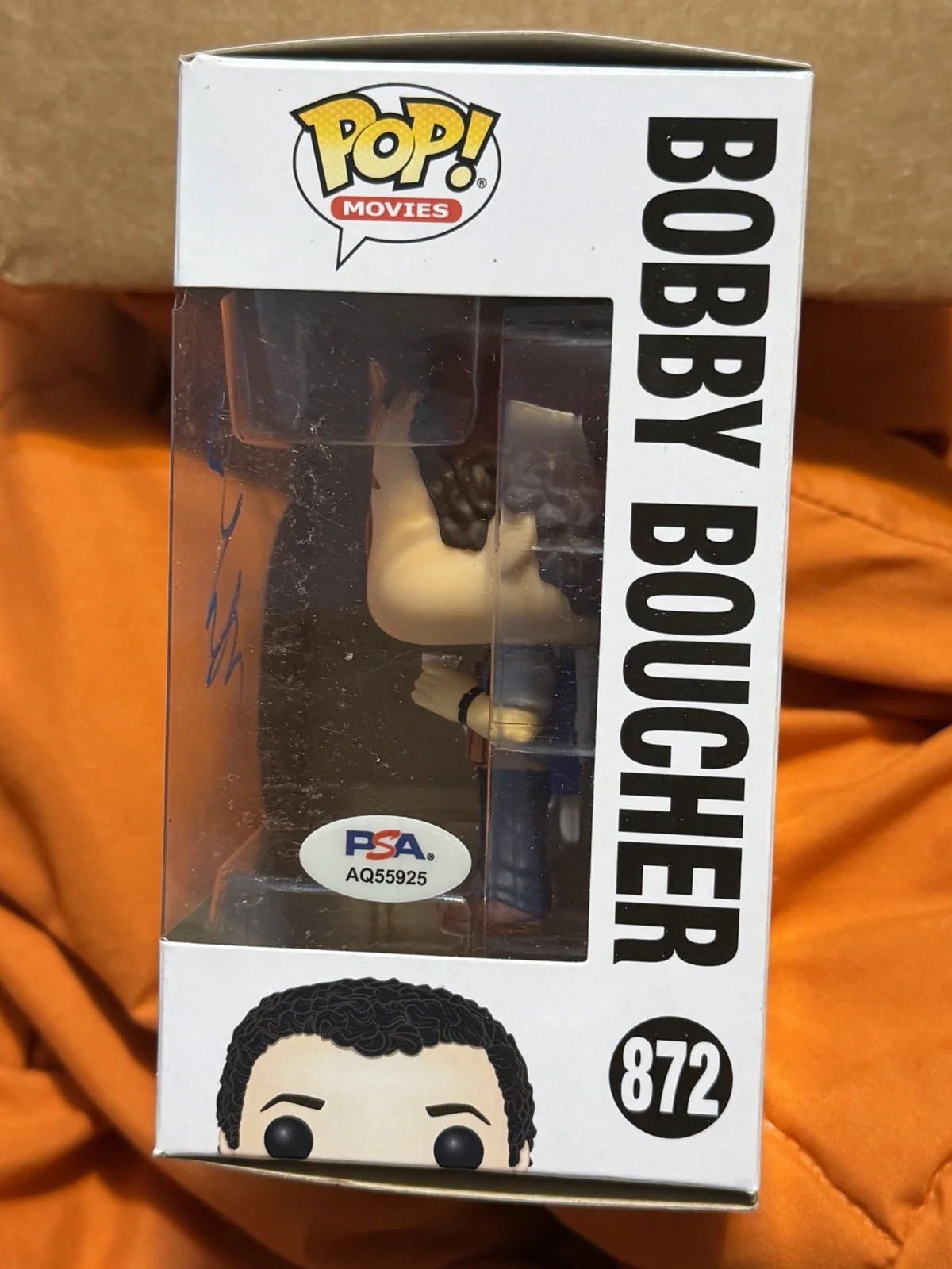 ADAM SANDLER — ADAM SANDLER SIGNED AUTOGRAPH FUNKO POP THE WATERBOY 872 PSA COA BOBBY BOUCHER, image 2