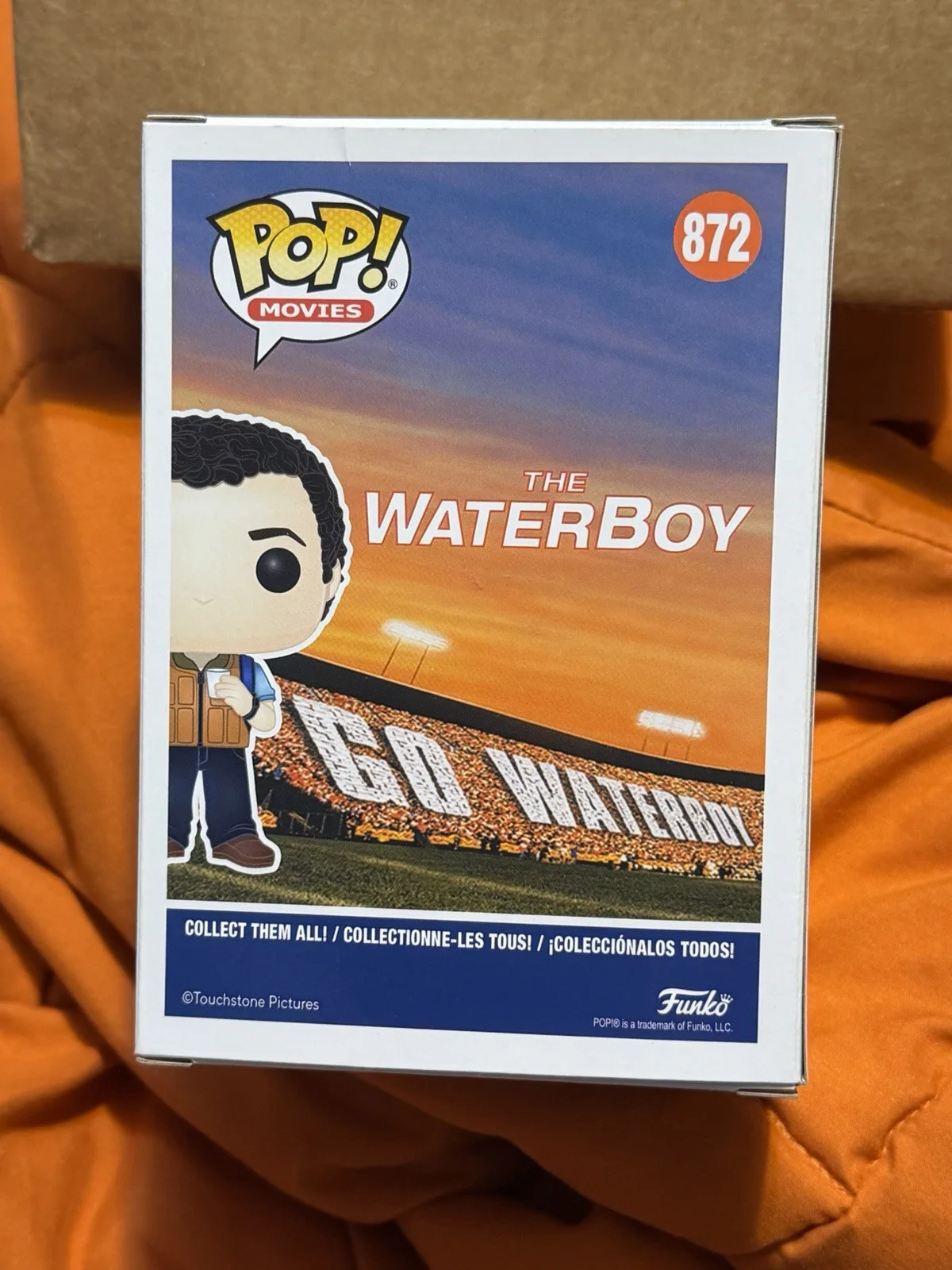 ADAM SANDLER — ADAM SANDLER SIGNED AUTOGRAPH FUNKO POP THE WATERBOY 872 PSA COA BOBBY BOUCHER, image 4