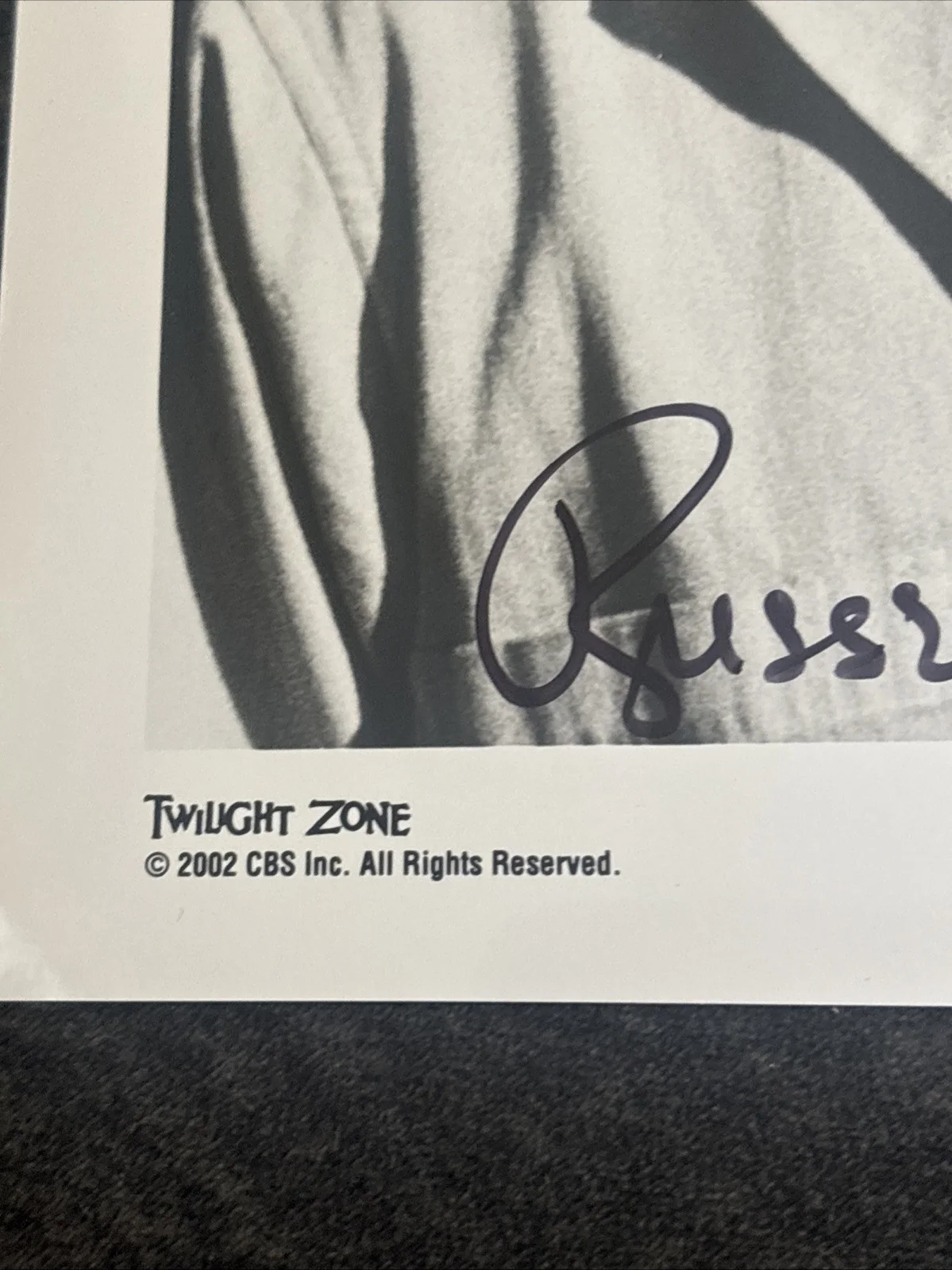 Russell Johnson — Russell Johnson JSA Certification Signed 8x10 Photo Twilight Zone Autograph, image 3