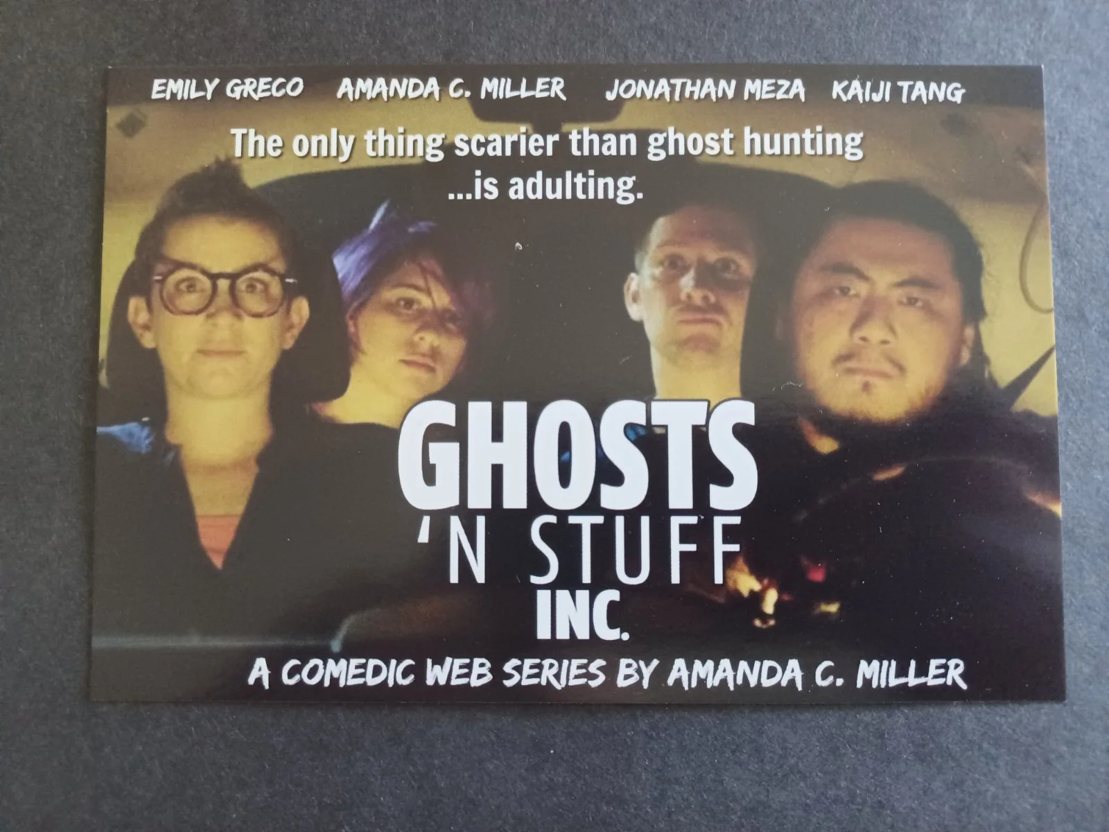 Amanda C. Miller (Bennett Abara) Signed 4x6 Ghosts 'n Stuff Photo - Sailor Moon, image 2