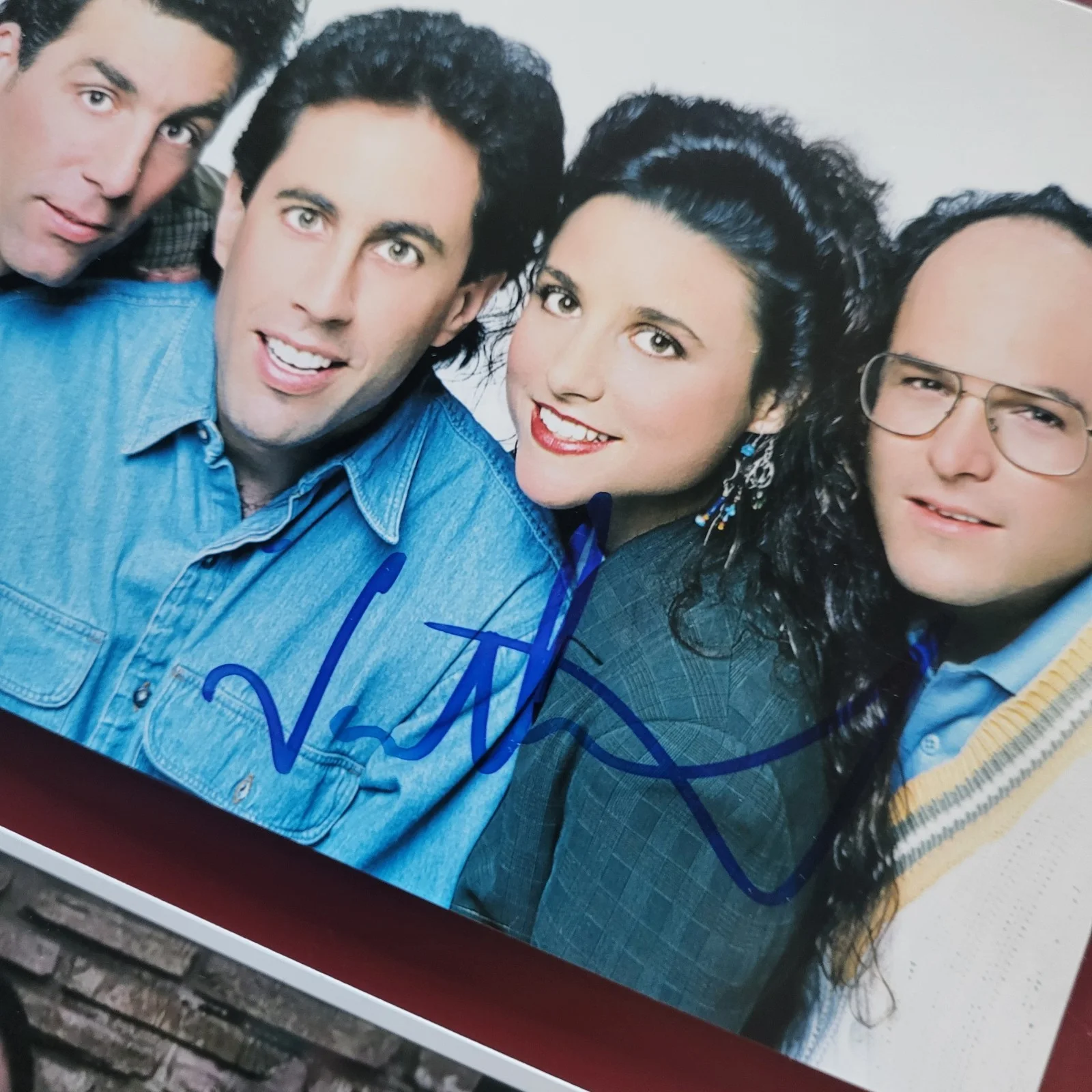 See Photos, Description — Seinfeld Autographs Signed 4x6 Photos Jason Alexander Harvey Jason Barbara Stock, image 2