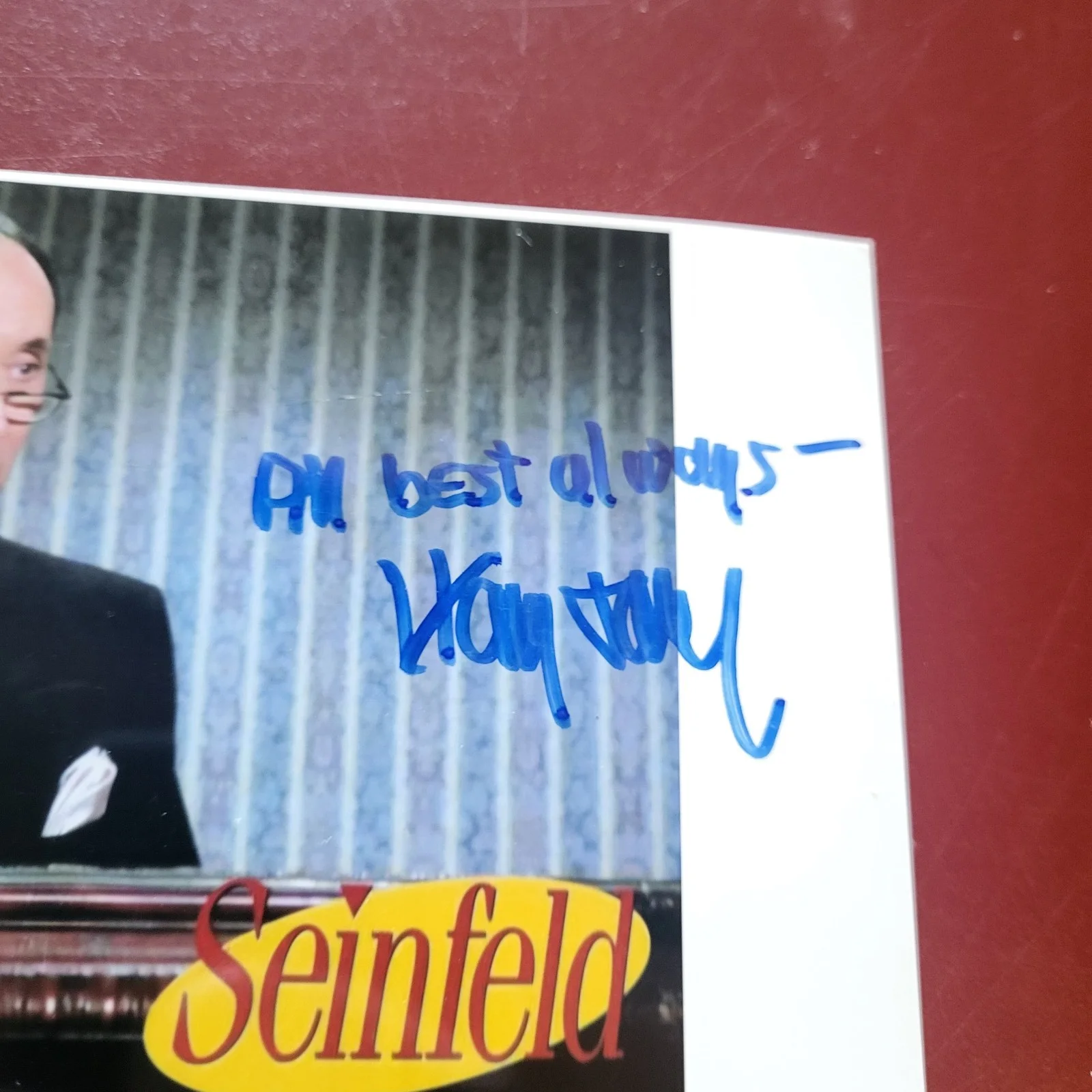 See Photos, Description — Seinfeld Autographs Signed 4x6 Photos Jason Alexander Harvey Jason Barbara Stock, image 4