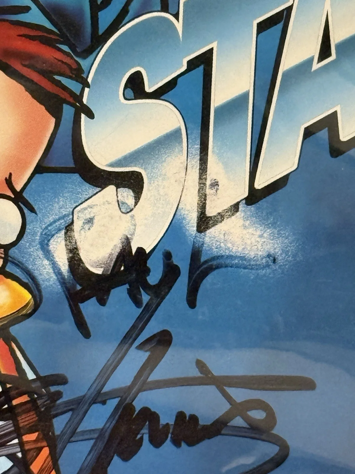 Gene Simmons Autographed 8 x 10 Cartoon Picture Photo JSA COA, image 3