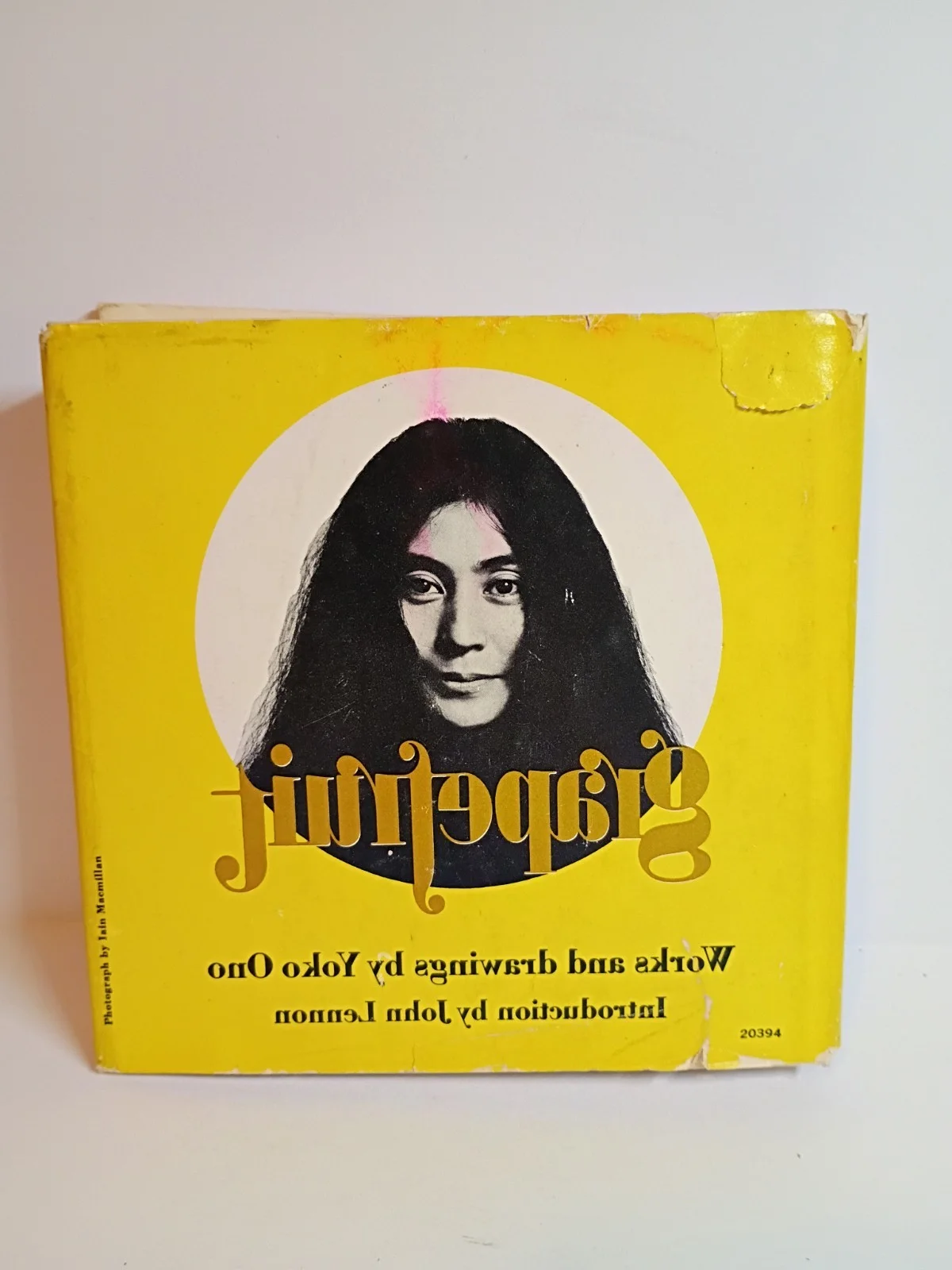 1971 John Lennon Autographed Grapefruit Book Signed Beatles, image 3