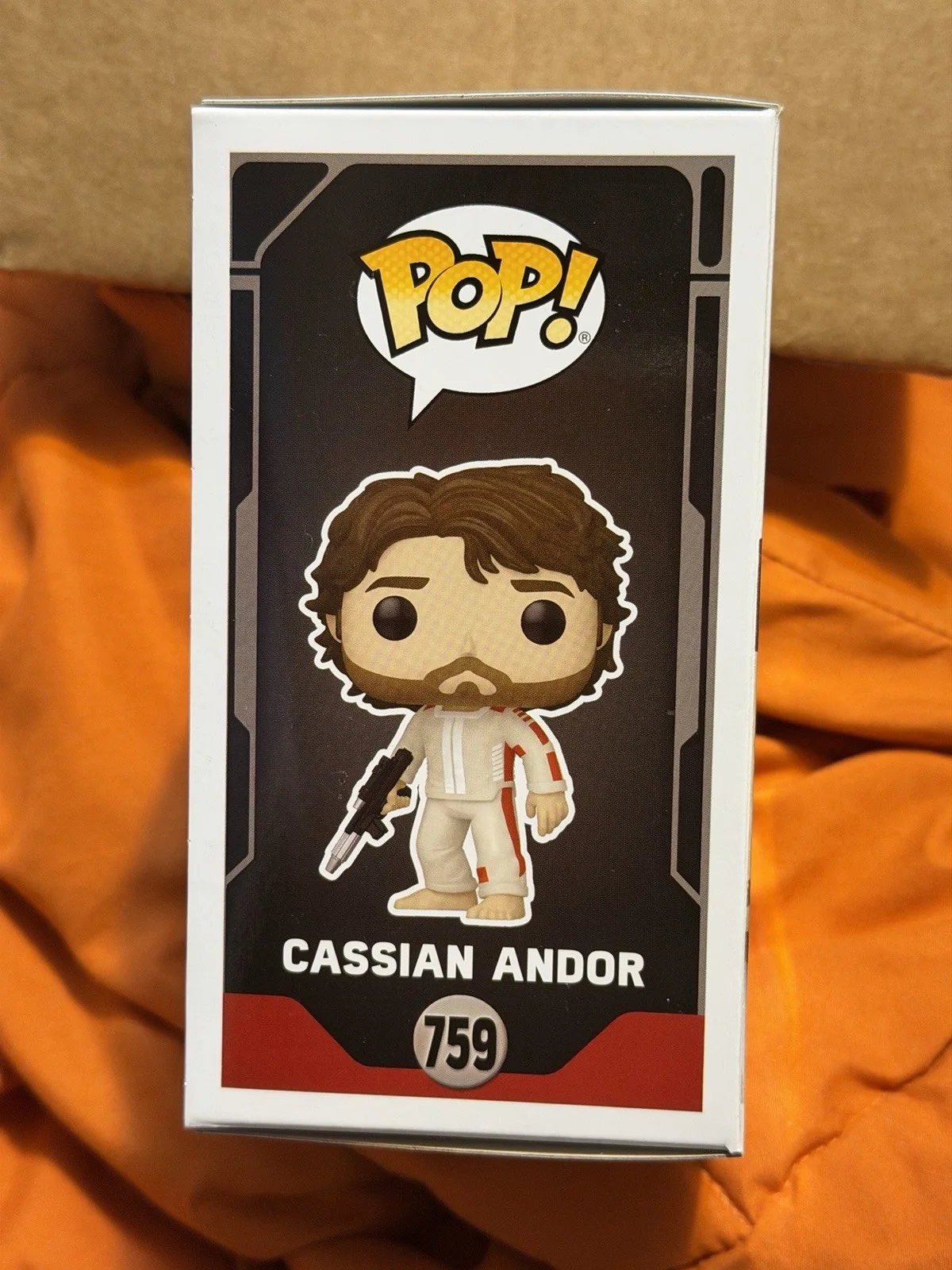 DIEGO LUNA — Diego Luna Autographed Signed Funko Pop #759 Cassian Andor Star Wars PSA COA, изображение 4