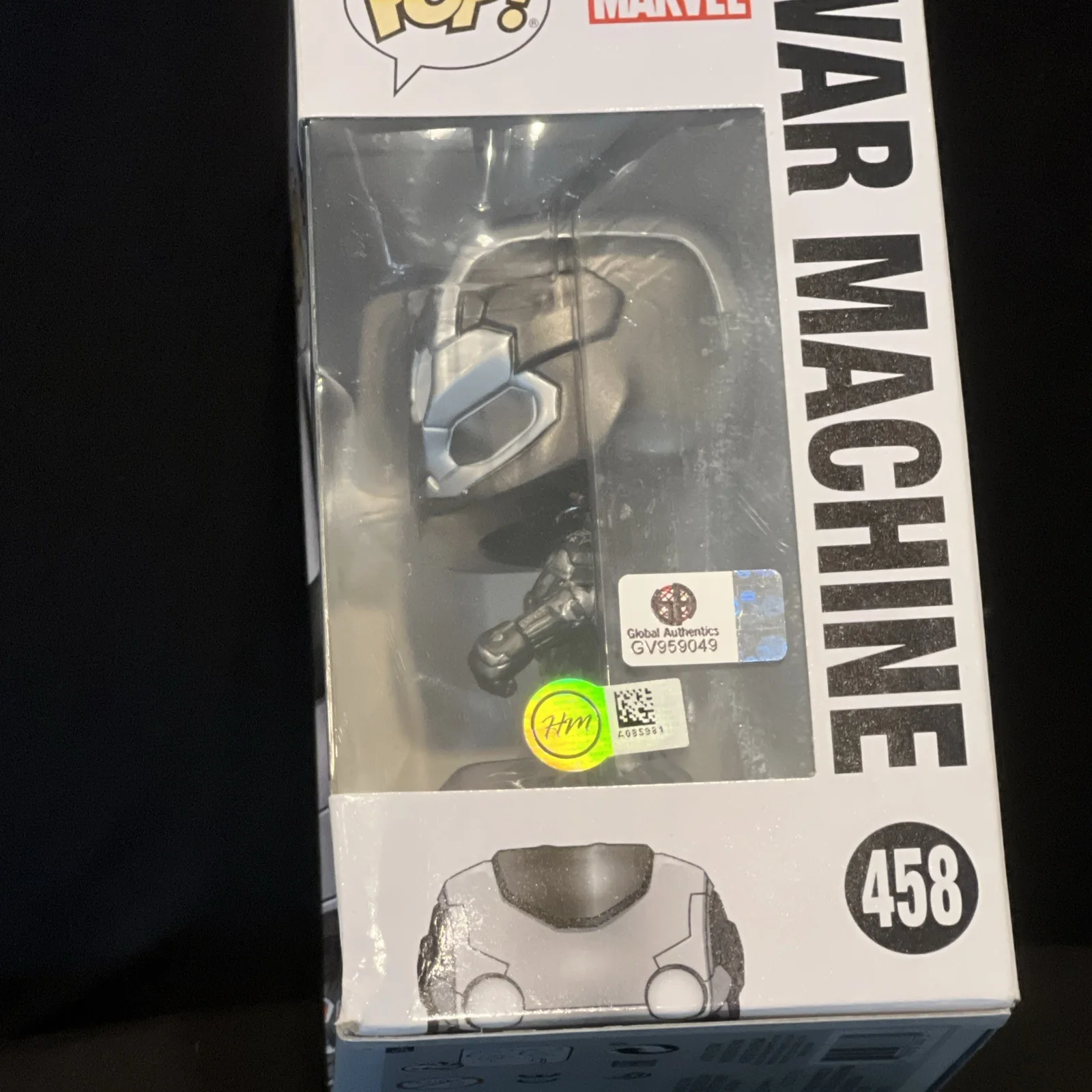 Robert Downey Jr — Robert Downey Jr. Signed Iron Man Autograph funko pop Avengers Global authentics, image 3