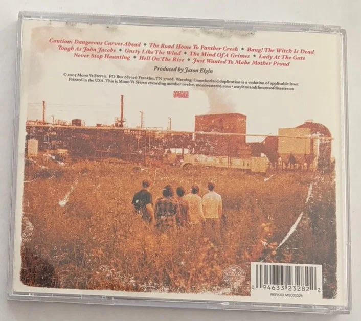 Maylene And The Sons Of Disaster 1 Self-Titled CD 2005 Signed Autographed Dallas, изображение 2