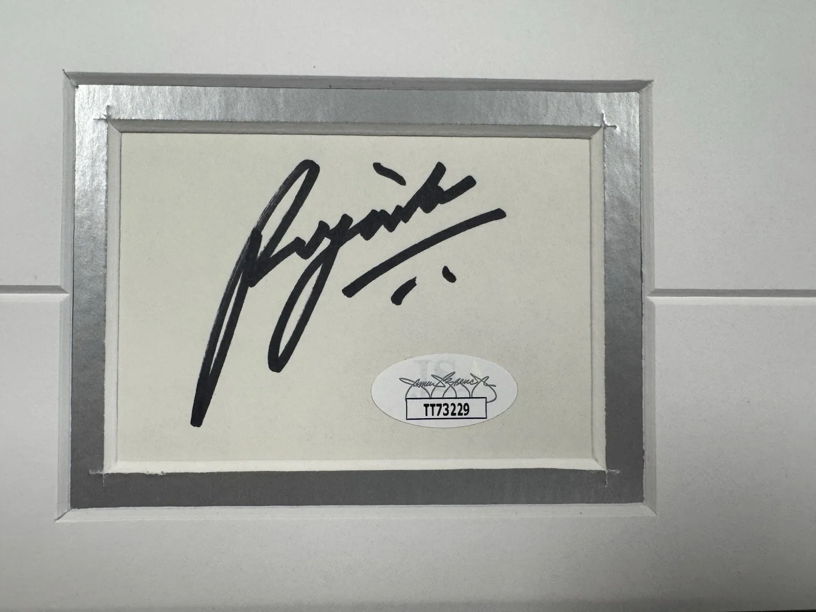 Priyanka Chopra Signed Cut Jsa Auto Custom Framed Actress Model, image 2