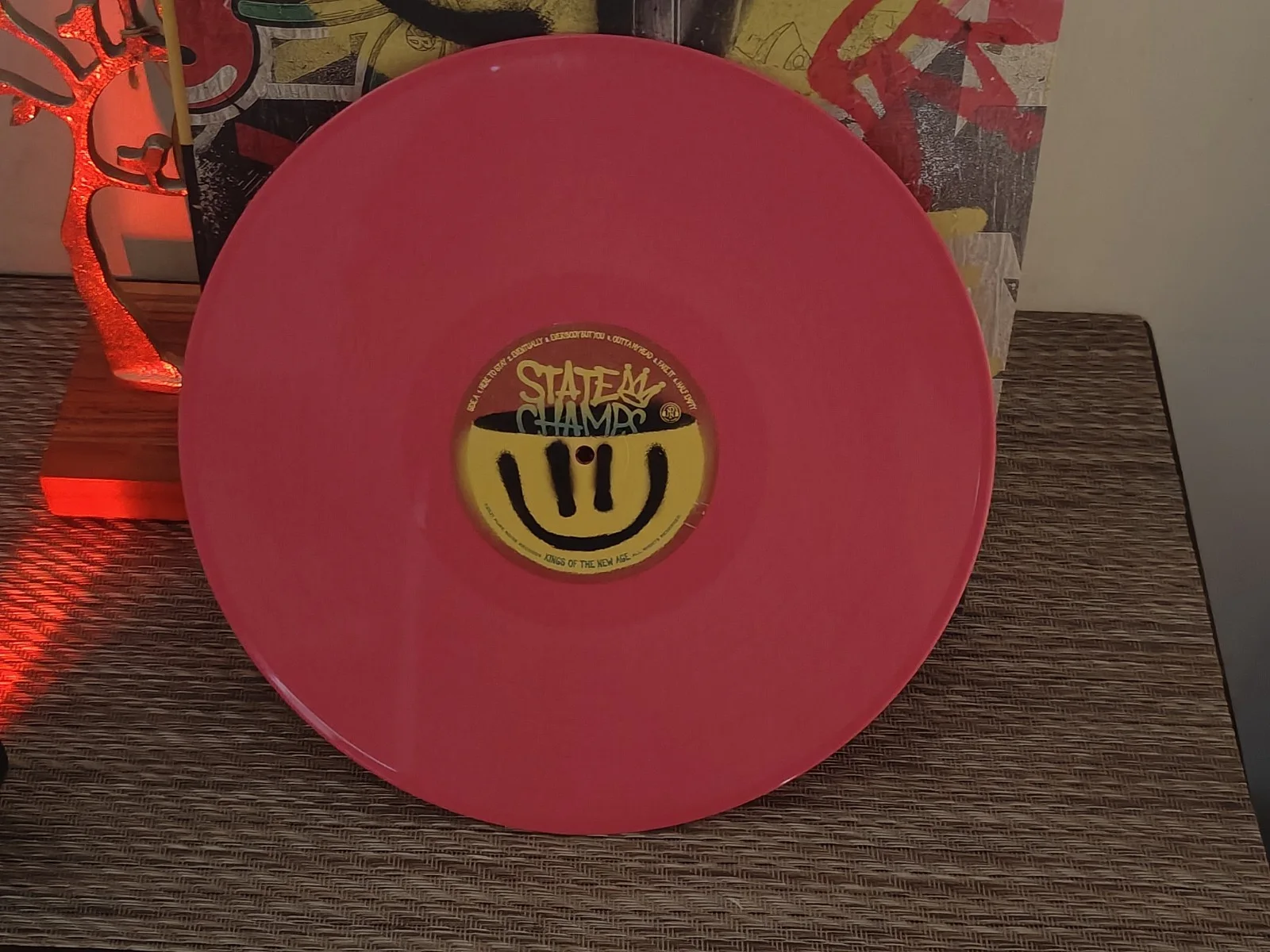 STATE CHAMPS BAND AUTOGRAPHED SIGNED LP VINYL, image 2