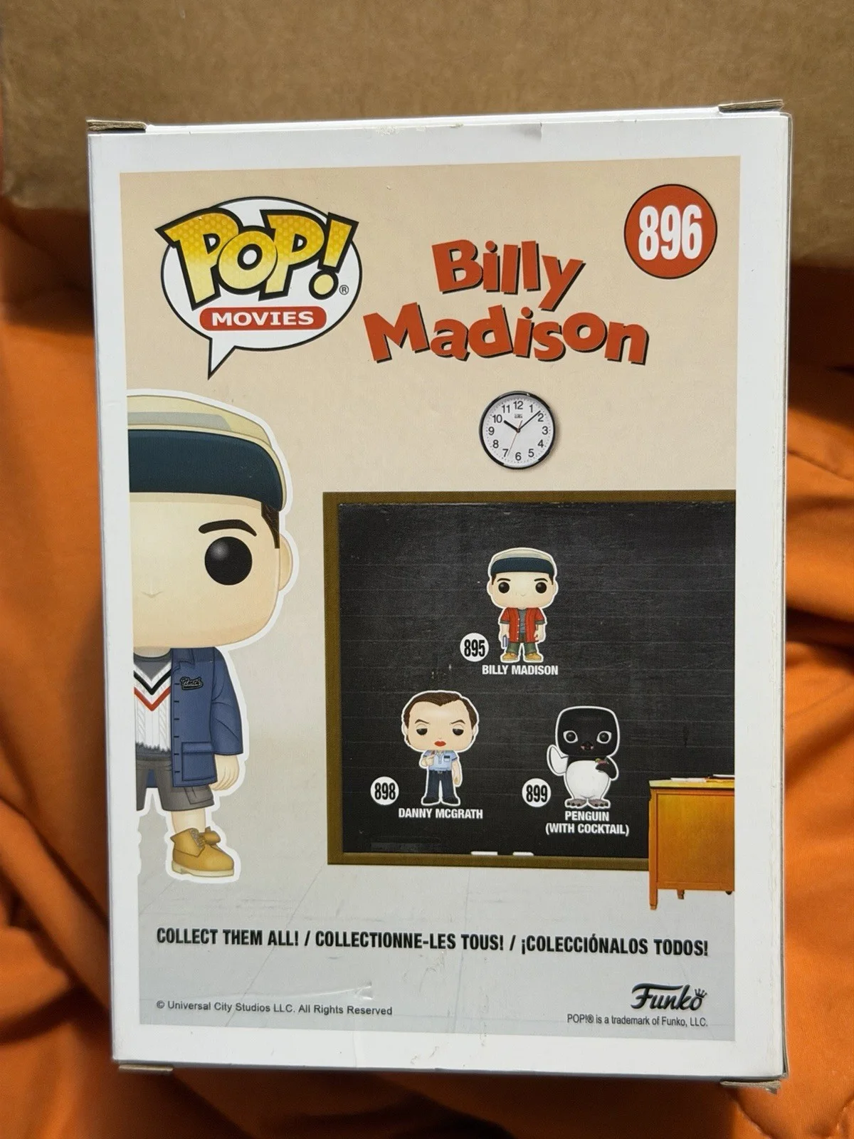adam Sandler — Adam Sandler Signed Billy Madison 896 Funko Authentic Autograph Beckett COMEDY, изображение 4