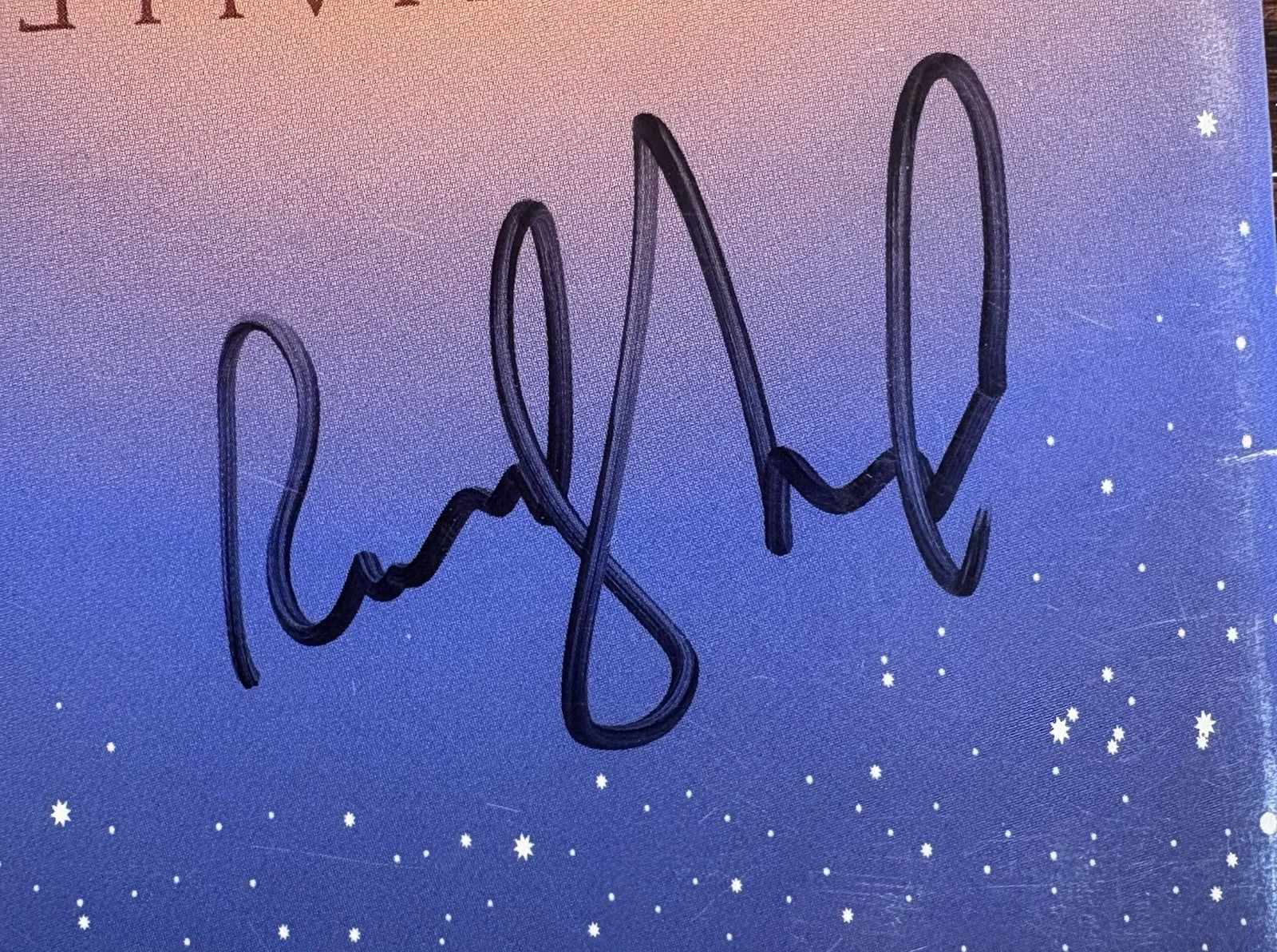Randy Quaid — Randy Quaid, Signed Spectator Guide, JSA Authentication, изображение 3