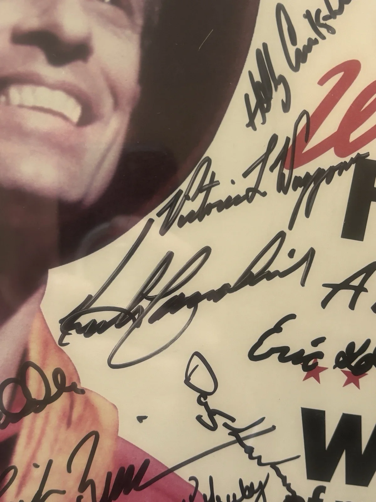 Sutton Foster Signed Theater Poster JSA 1st Pro Acting Job 17 Years Old!!!!, image 4