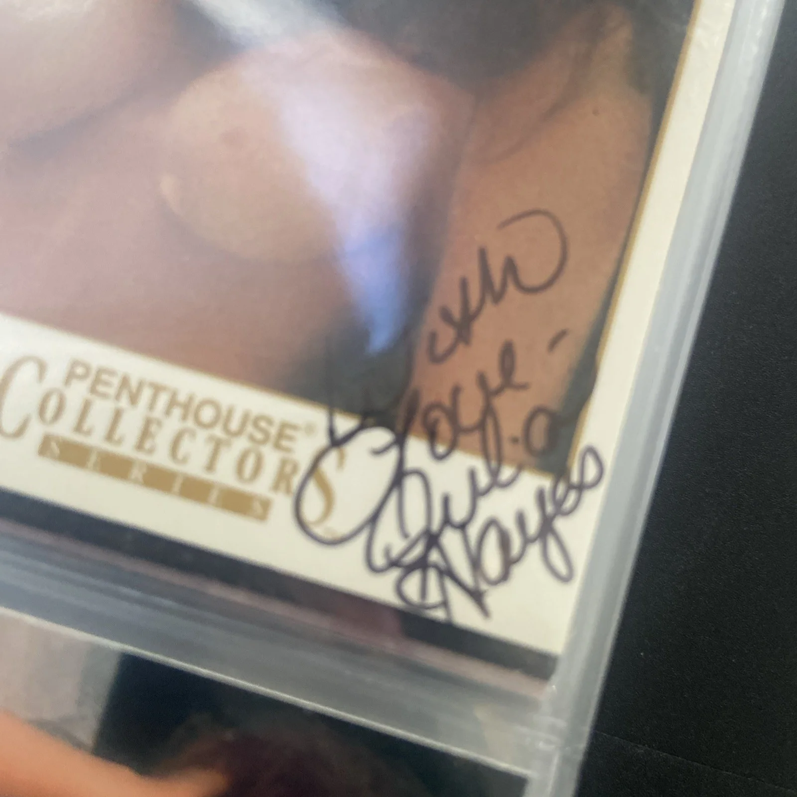 Lisa Ann — Julia Hayes - Penthouse Collection card #18 Adult Film Porn Star Photo Auto'd, изображение 2