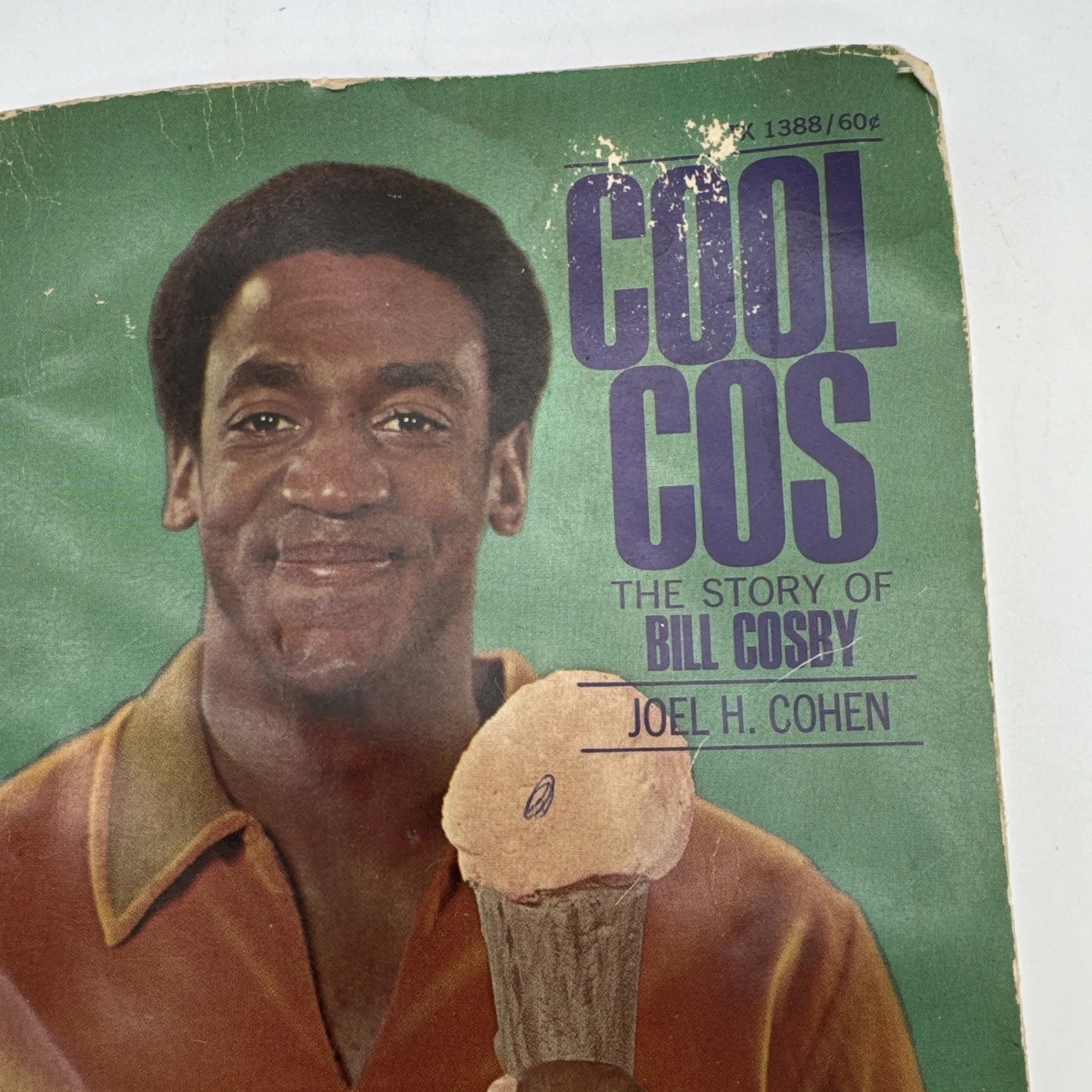 BILL COSBY 1969 BOOK COOL COS JOEL COHEN Vintage Paperback, изображение 2
