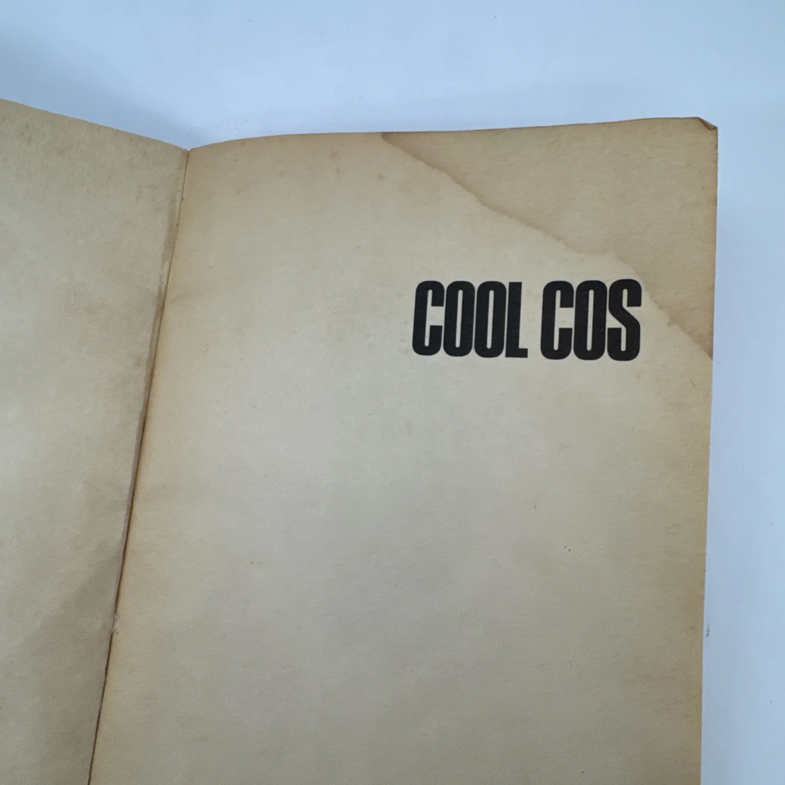 BILL COSBY 1969 BOOK COOL COS JOEL COHEN Vintage Paperback, изображение 4