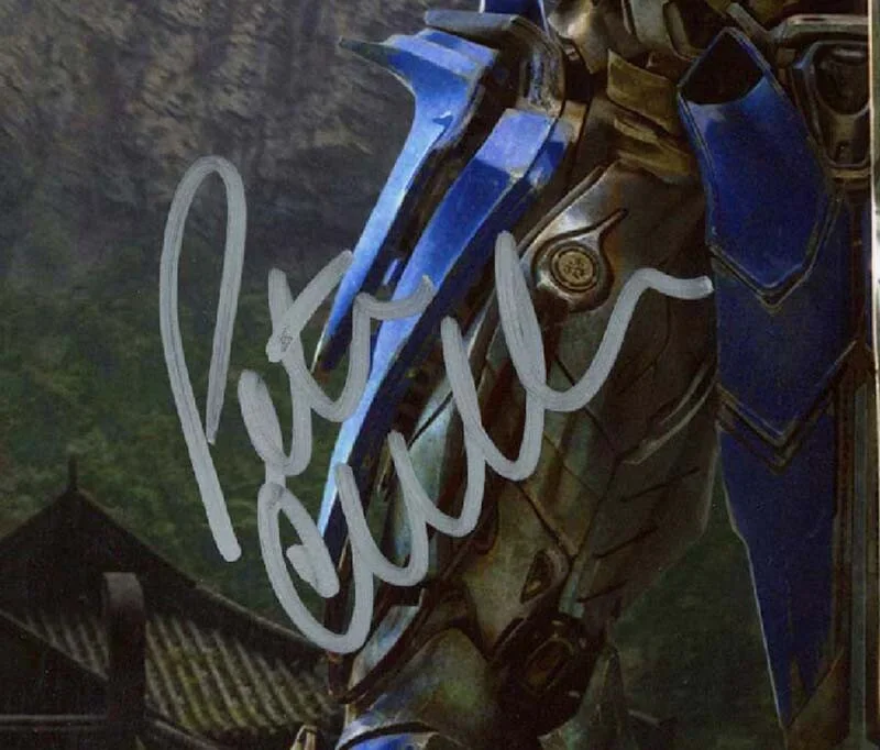 PETER CULLEN SIGNED 11x14 PHOTO VOICE OF OPTIMUS PRIME TRANSFORMERS BECKETT BAS, изображение 2