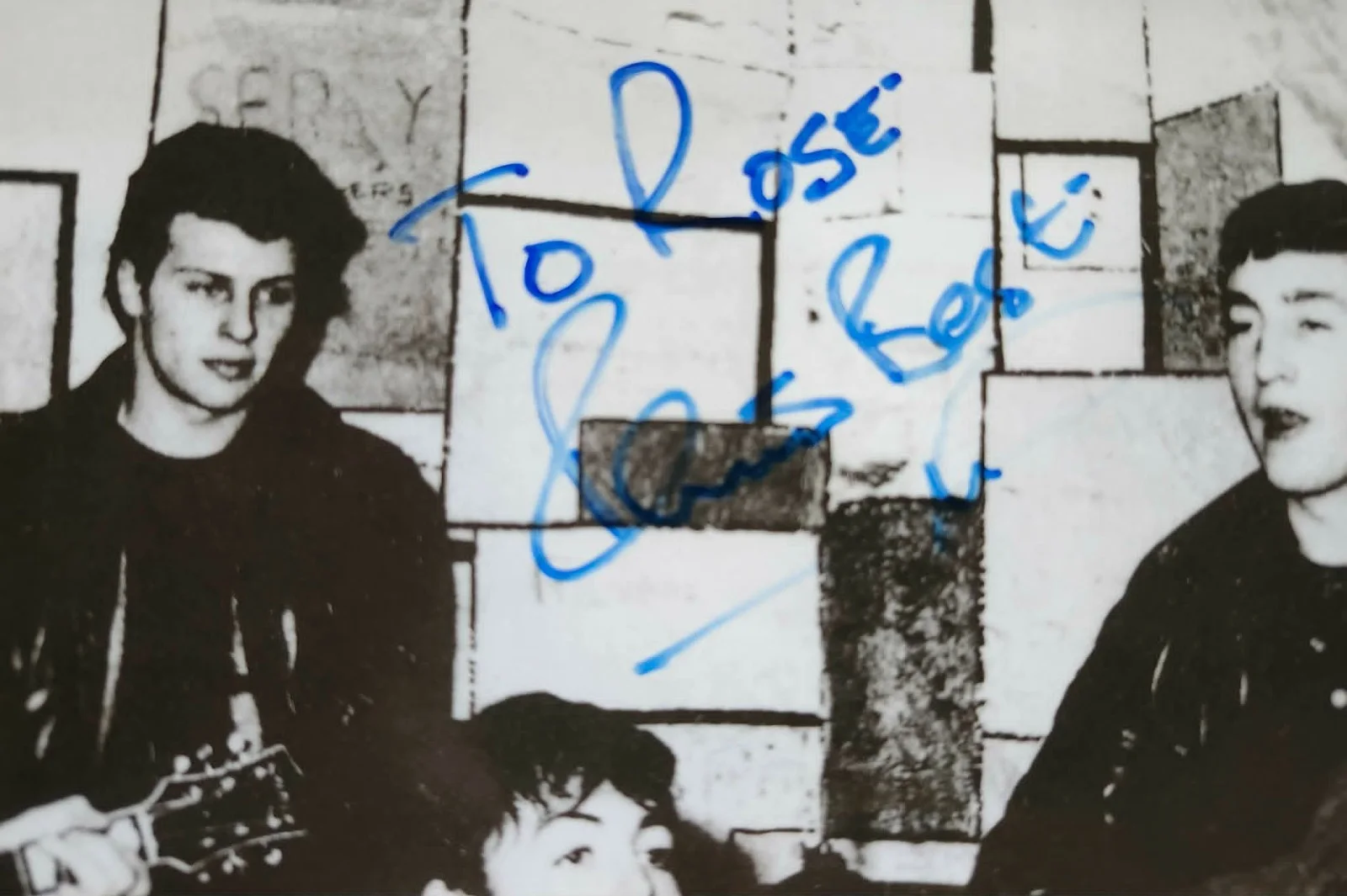 PETE BEST AUTOGRAPH PHOTO...original BEATLES Drummer Pete Best 8 x 10, image 2