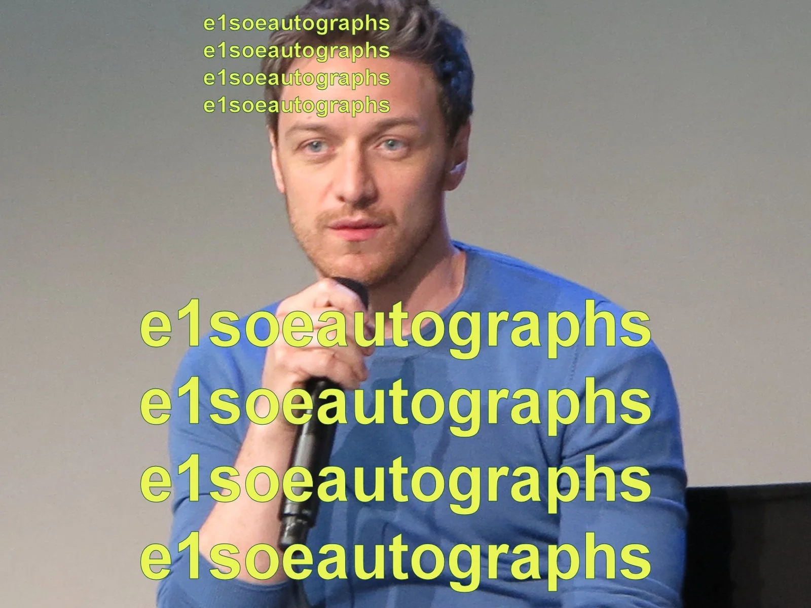 Jessica Chastain, James McAvoy — James McAvoy & Jessica Chastain Signed 8x10 Photo - Photo Proof. Xmen, изображение 3