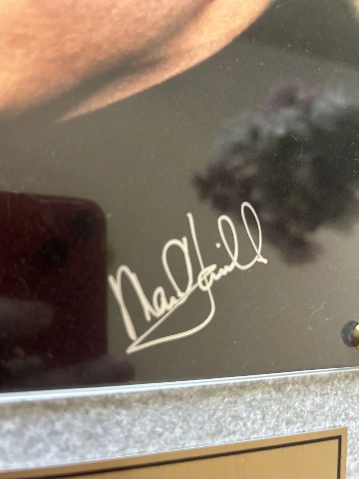 Mark Hamill Signed Autograph Plaque ROTJ Return Jedi Limited Edition 474/1000, image 2