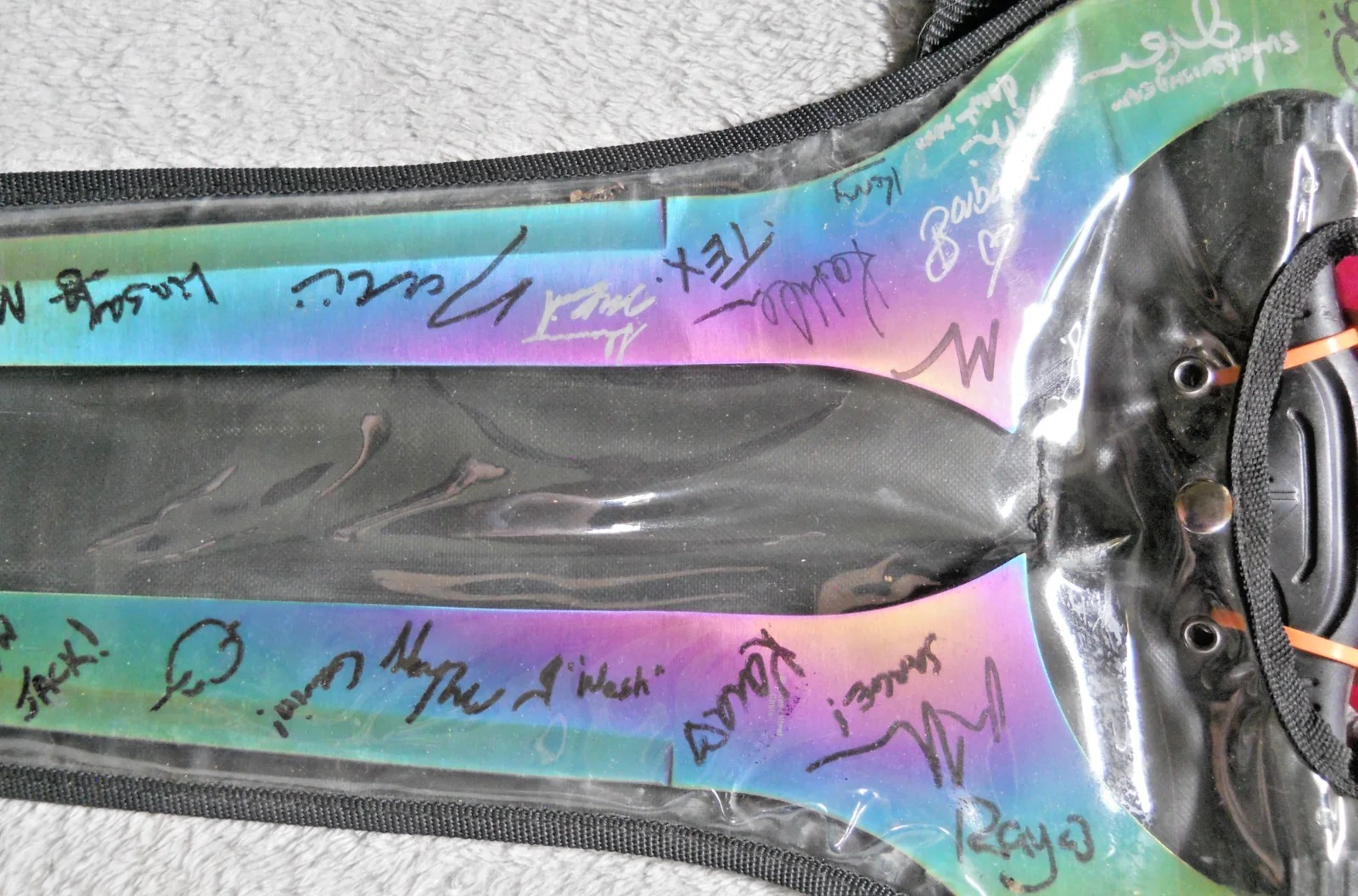 RTX Signed Halo Sword Monty Oum Burnie Geoff Gavin Red v Blue Achievement Hunter, image 4