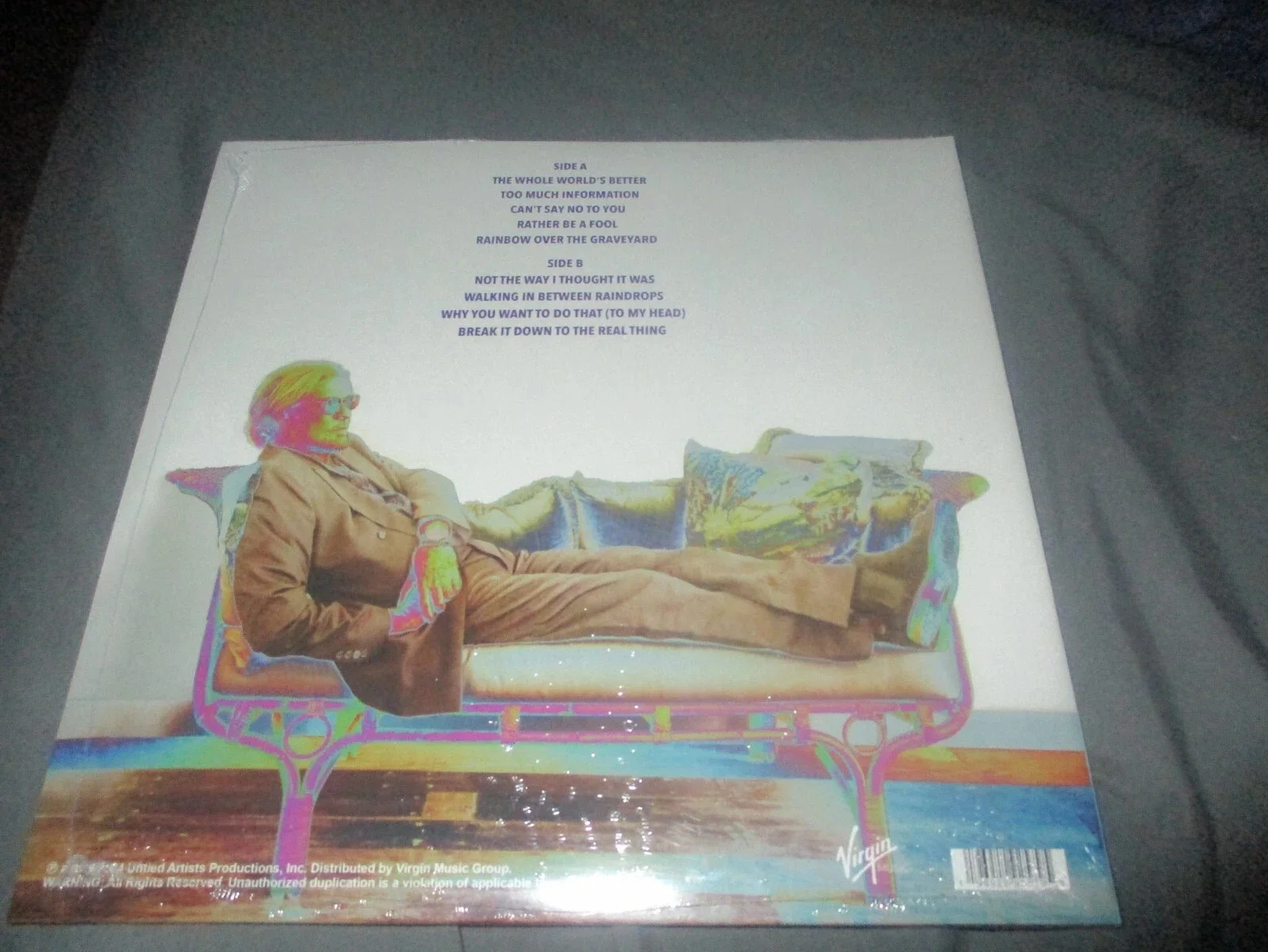DARYL HALL AUTHENTIC AUTOGRAPHED/SIGNED D ALBUM COVER INSERT--HALL & OATES, image 4