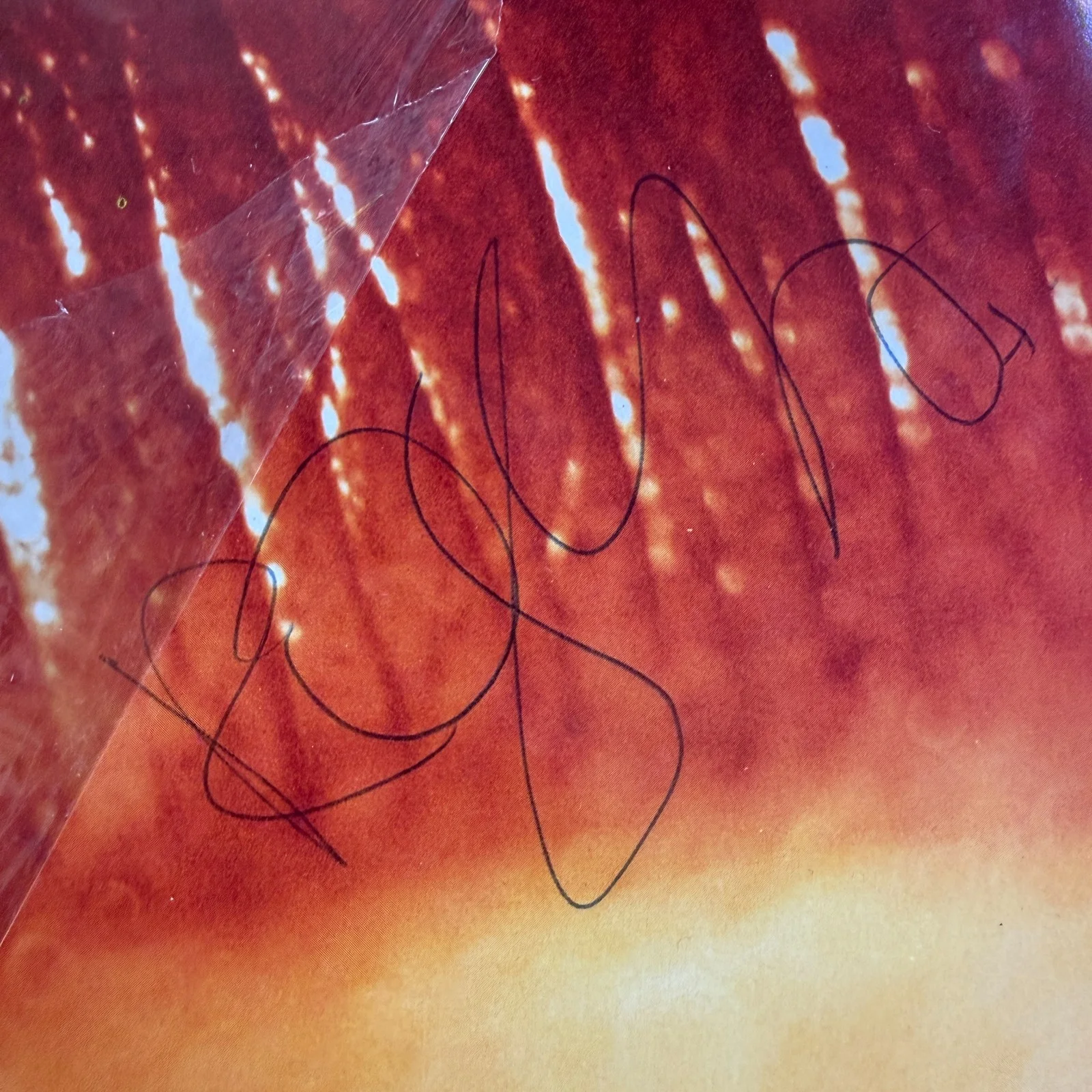 THE CURE Robert Smith Signed Autographed Kiss Me Kiss Me Kiss Me LP SEALED, изображение 2