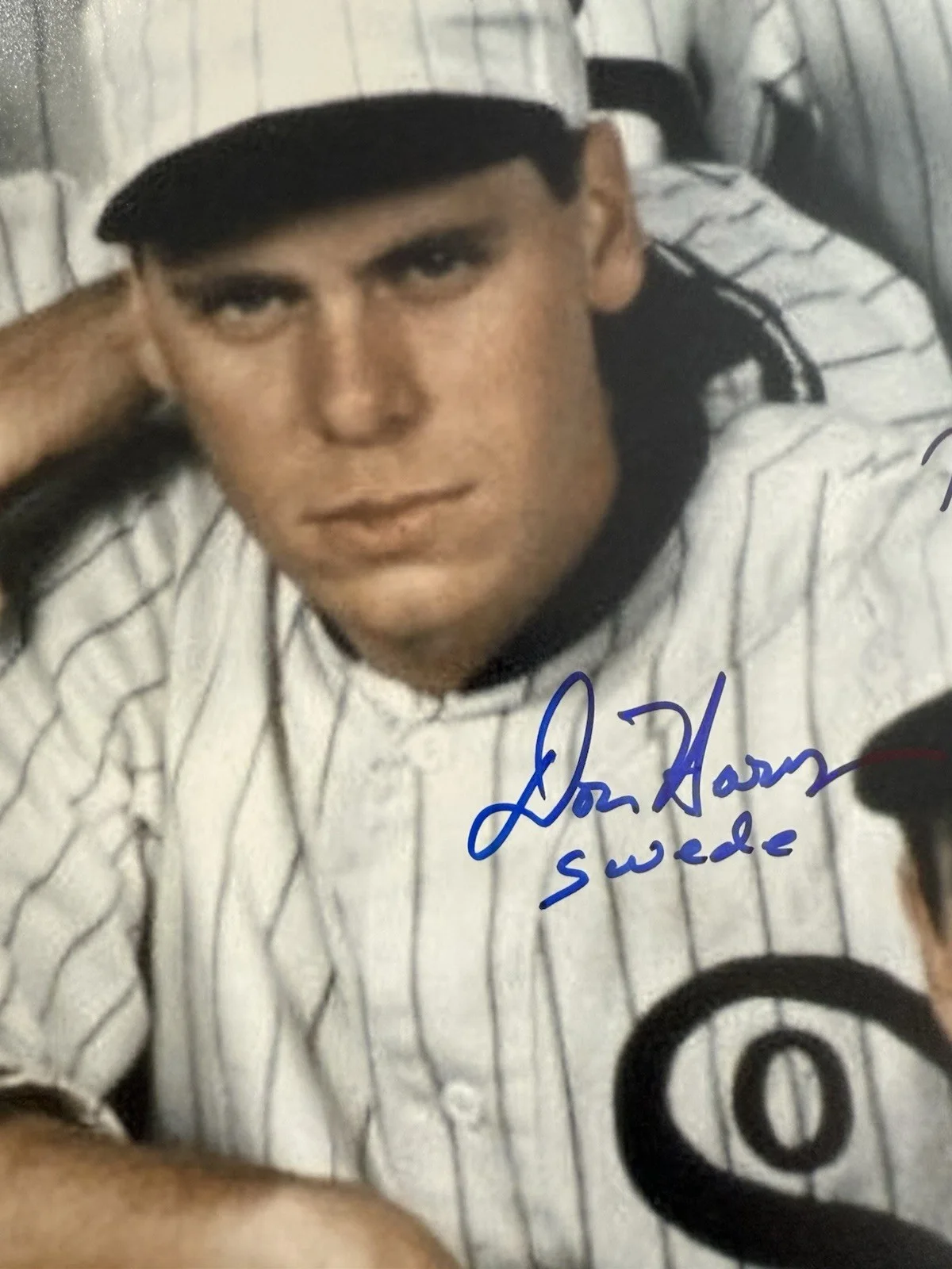Charlie Sheen, John Cusack, Michael Rooker — Eight men out signed 16 x 20 SHEEN , Cusack , Rooker , DB Sweeney 4 Others JSA, image 5