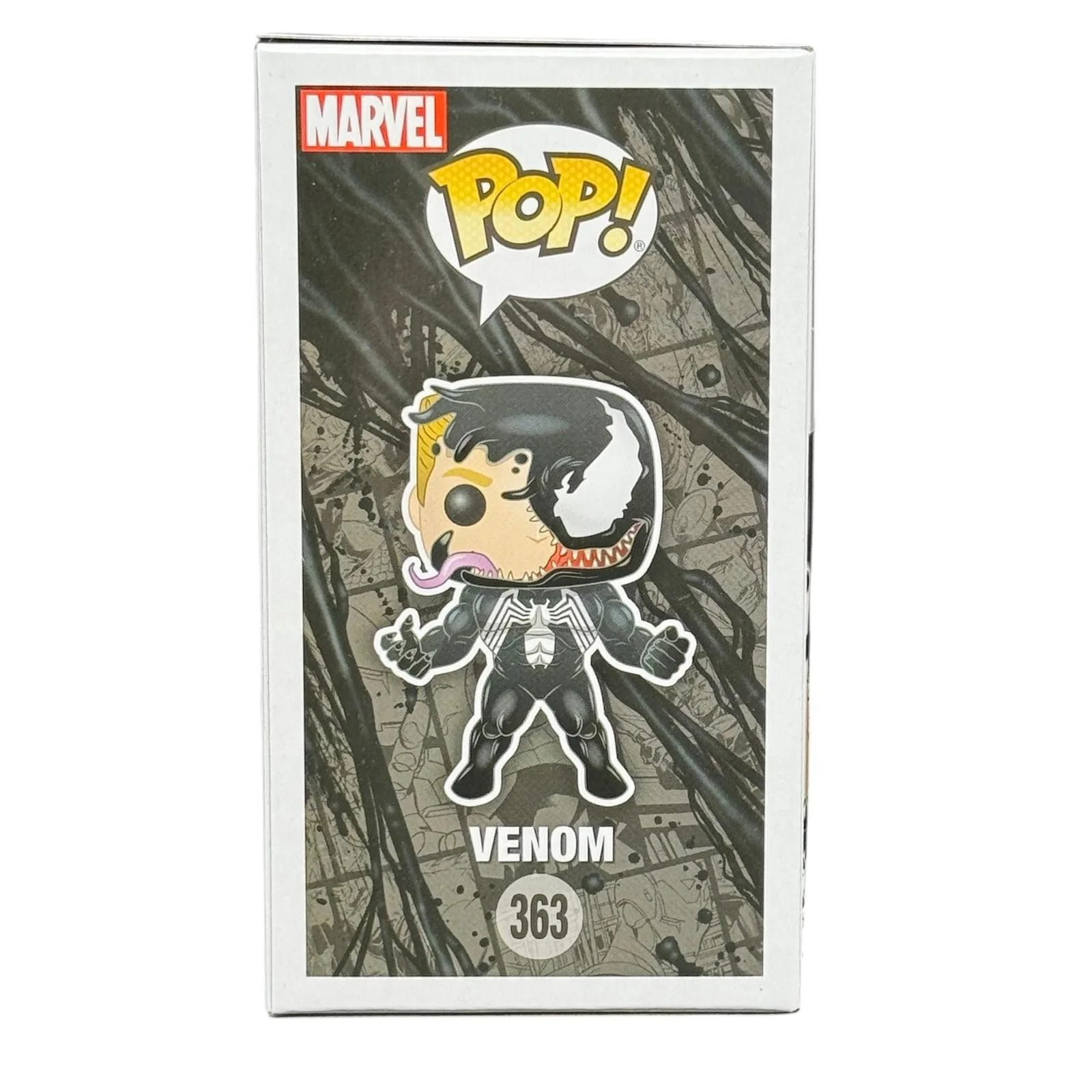 Tom Hardy — Tom Hardy Signed Venom Funko Pop 363 Eddie Brock Marvel Beckett Authentic BAS!, image 4