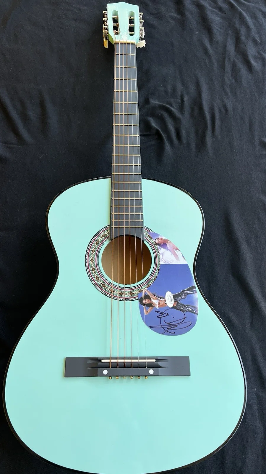 Katy Perry — Katy Perry Signed Autographed Full Size 38 Acoustic Guitar JSA Authentication, image 4