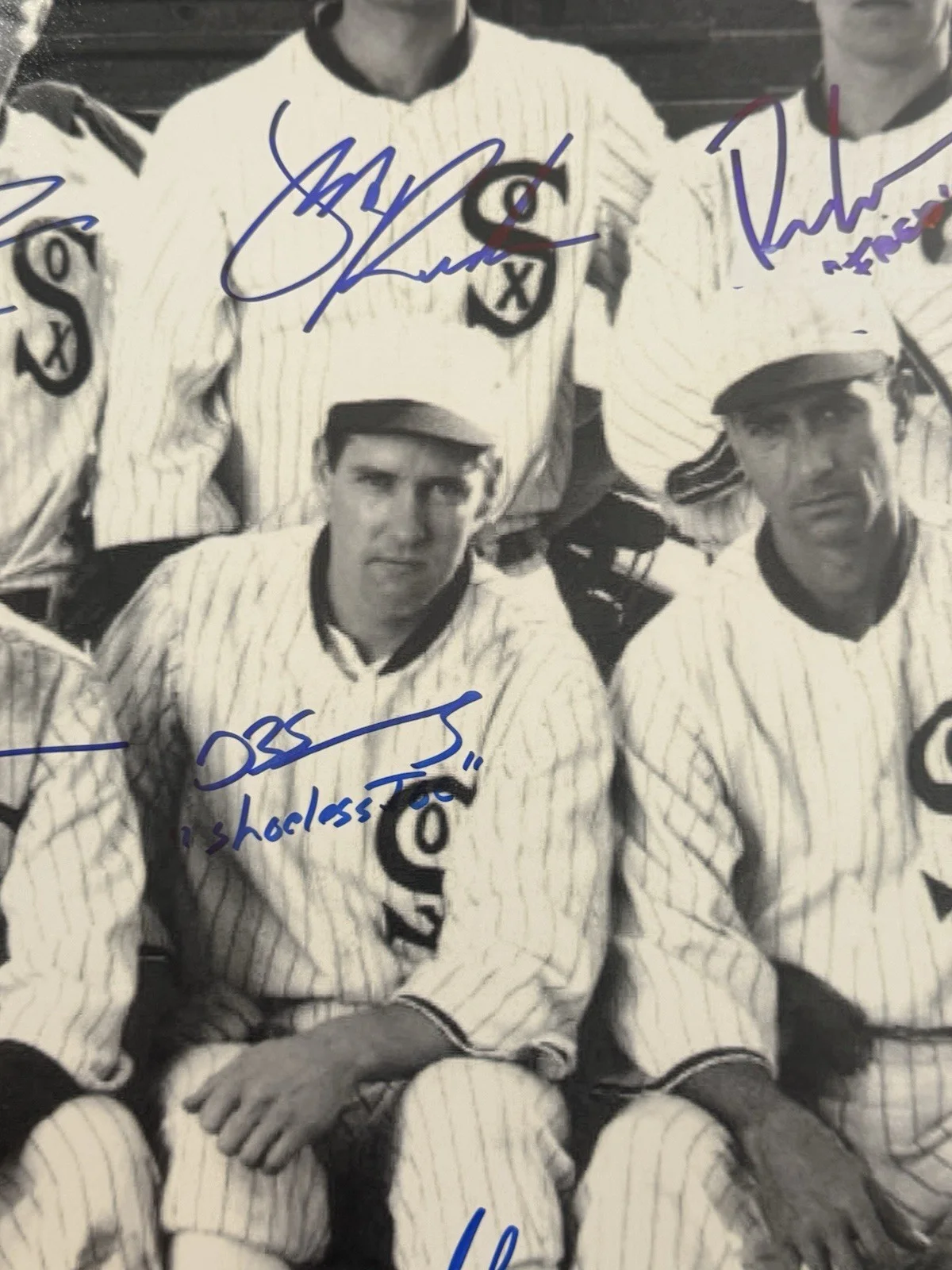Charlie Sheen, John Cusack, Michael Rooker — Eight men out signed 16x20 SHEEN , Cusack , Rooker , DB Sweeney 4 Others JSA, изображение 4