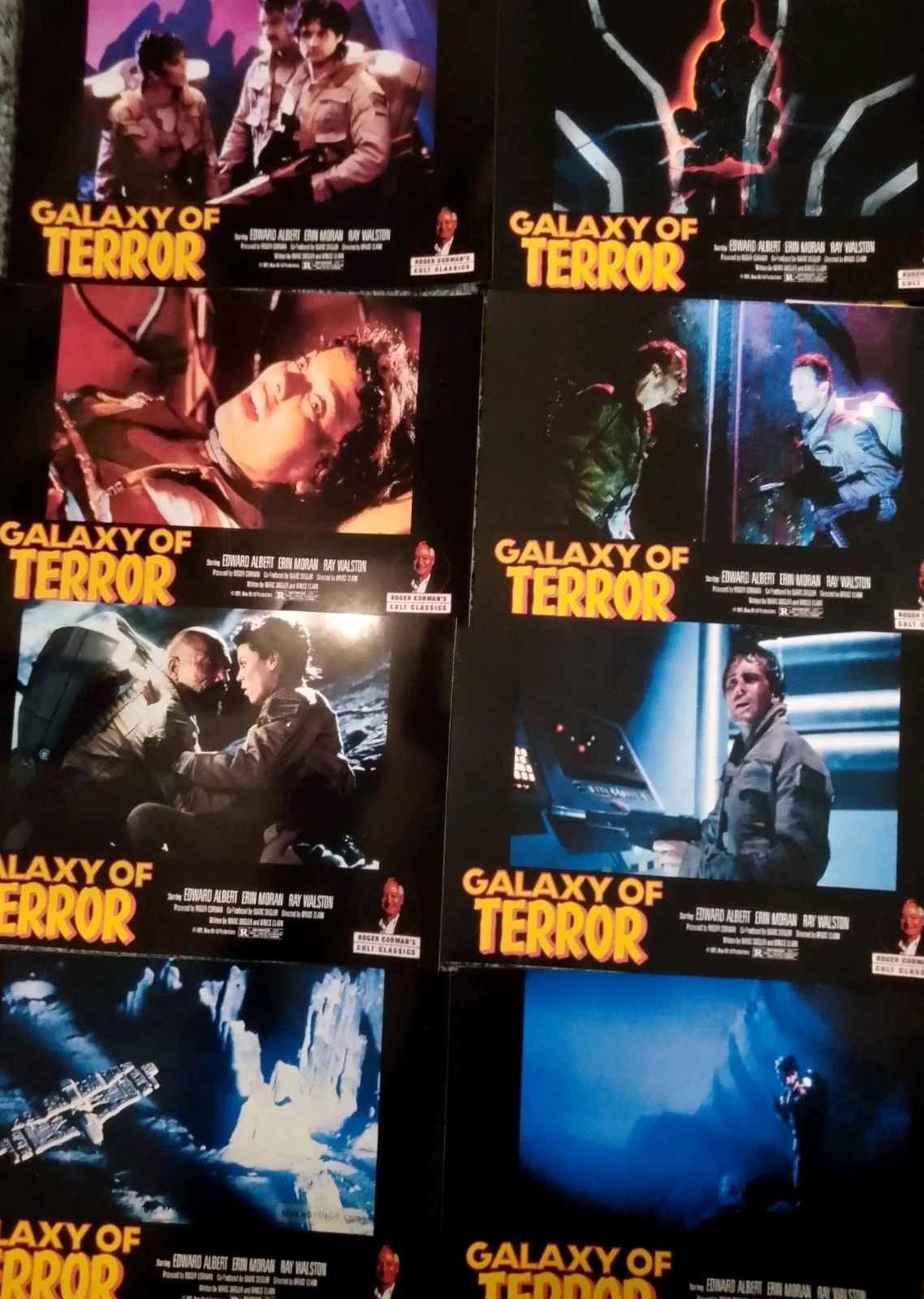 Galaxy of Terror 1982. 14 glossy 7x5ins Lobby Card. set 2., изображение 2