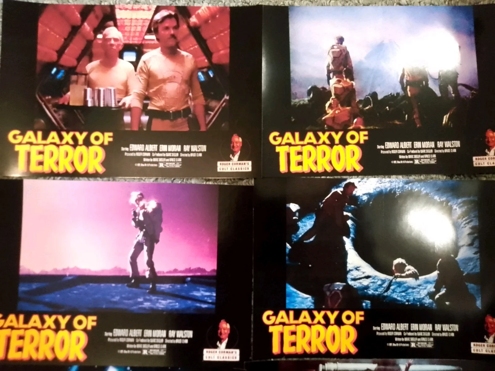 Galaxy of Terror 1982. 14 glossy 7x5ins Lobby Card. set 2., изображение 3