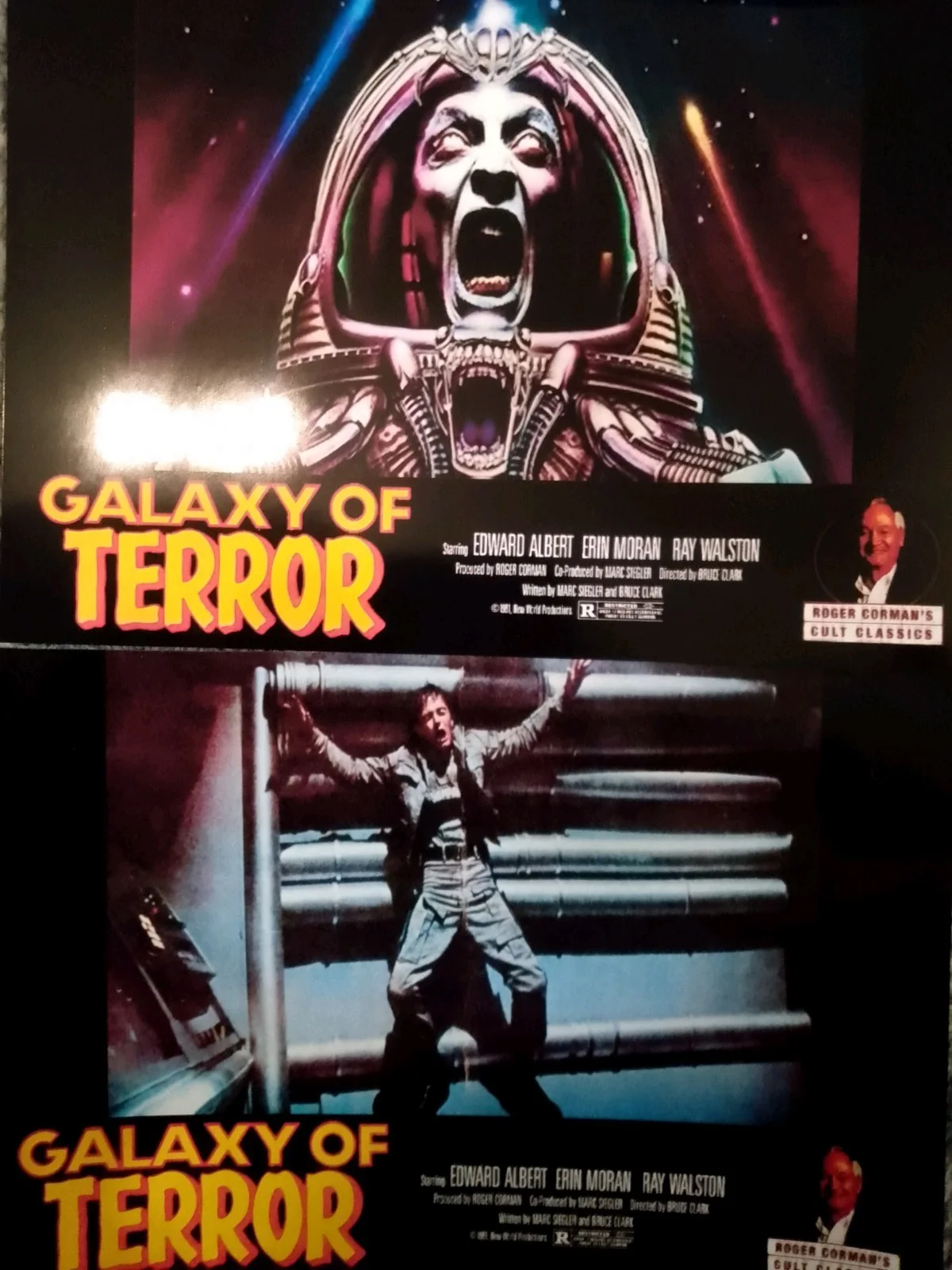 Galaxy of Terror 1982. 14 glossy 7x5ins Lobby Card. set 2., изображение 4