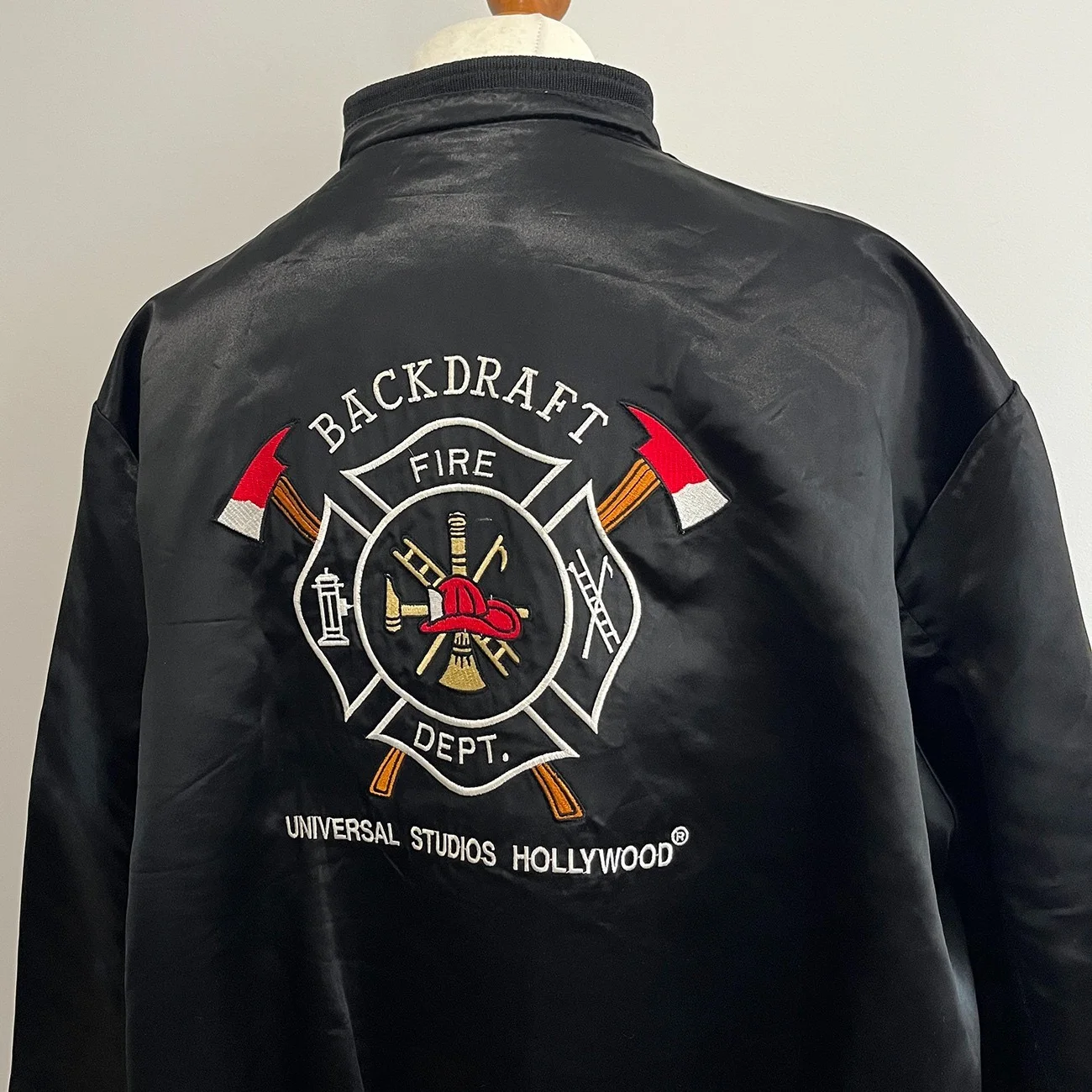 BACKDRAFT Movie Jacket XXL 1991 Vintage Promotional Film Universal Pictures 90s, изображение 3