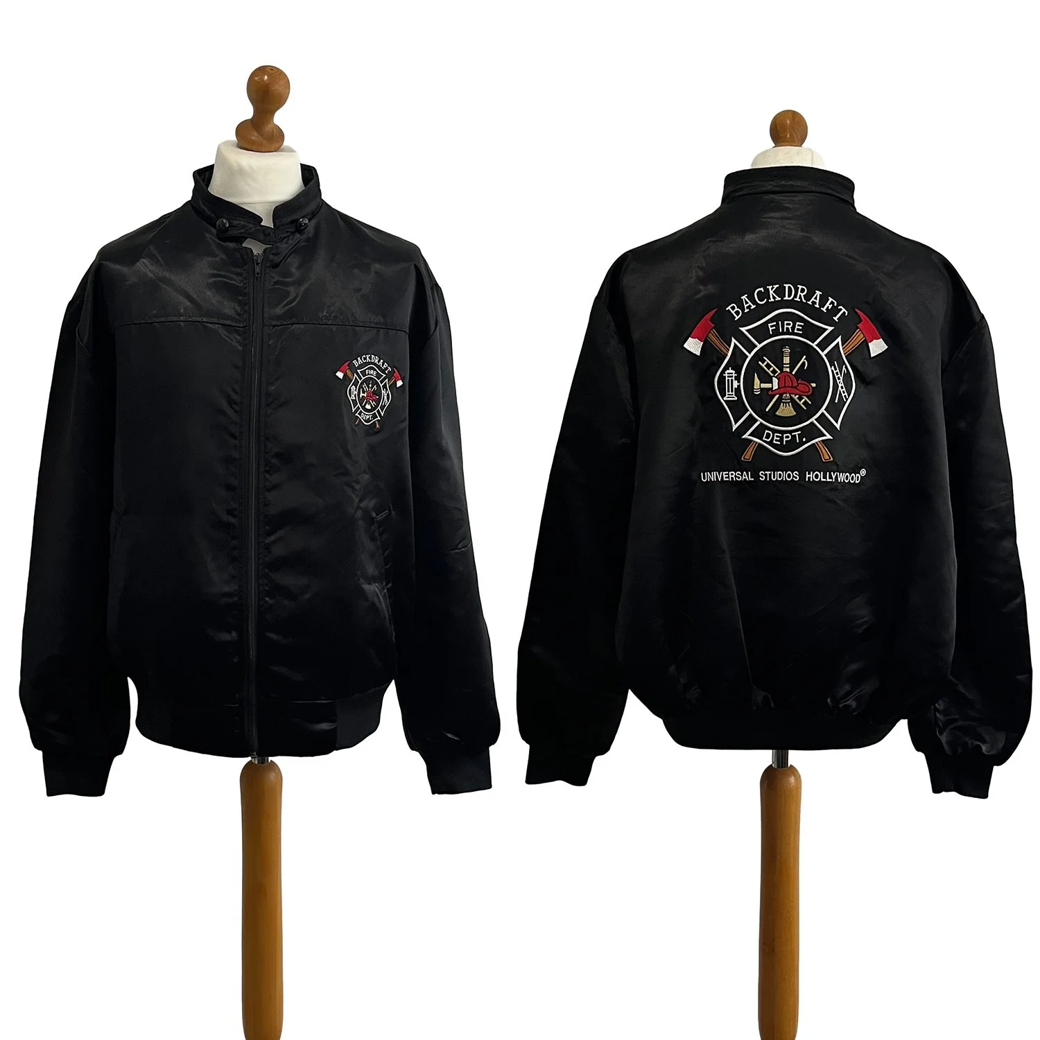 BACKDRAFT Movie Jacket XXL 1991 Vintage Promotional Film Universal Pictures 90s, изображение 5